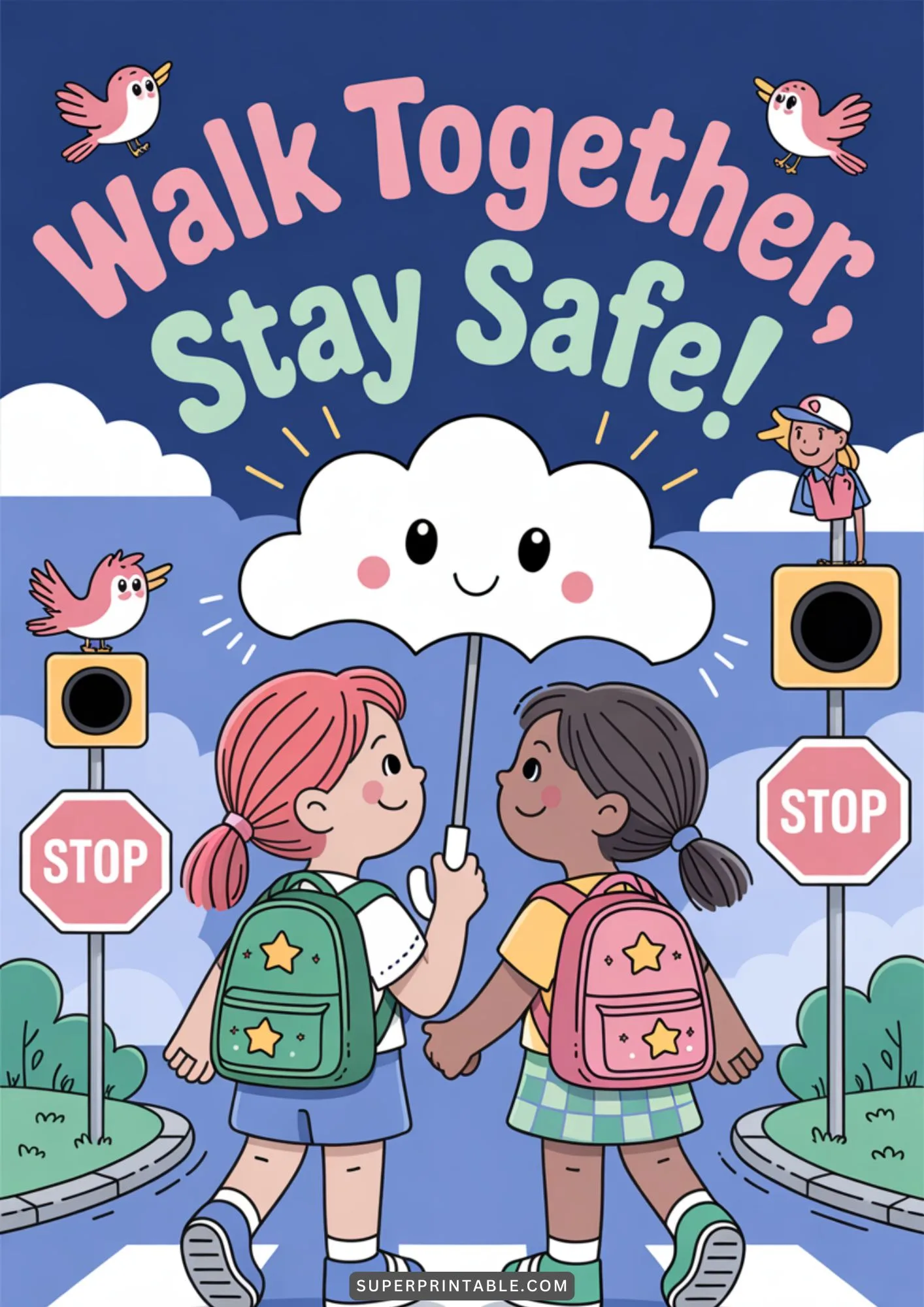 Traffic Safety Posters Ready To Print For Schools 7
