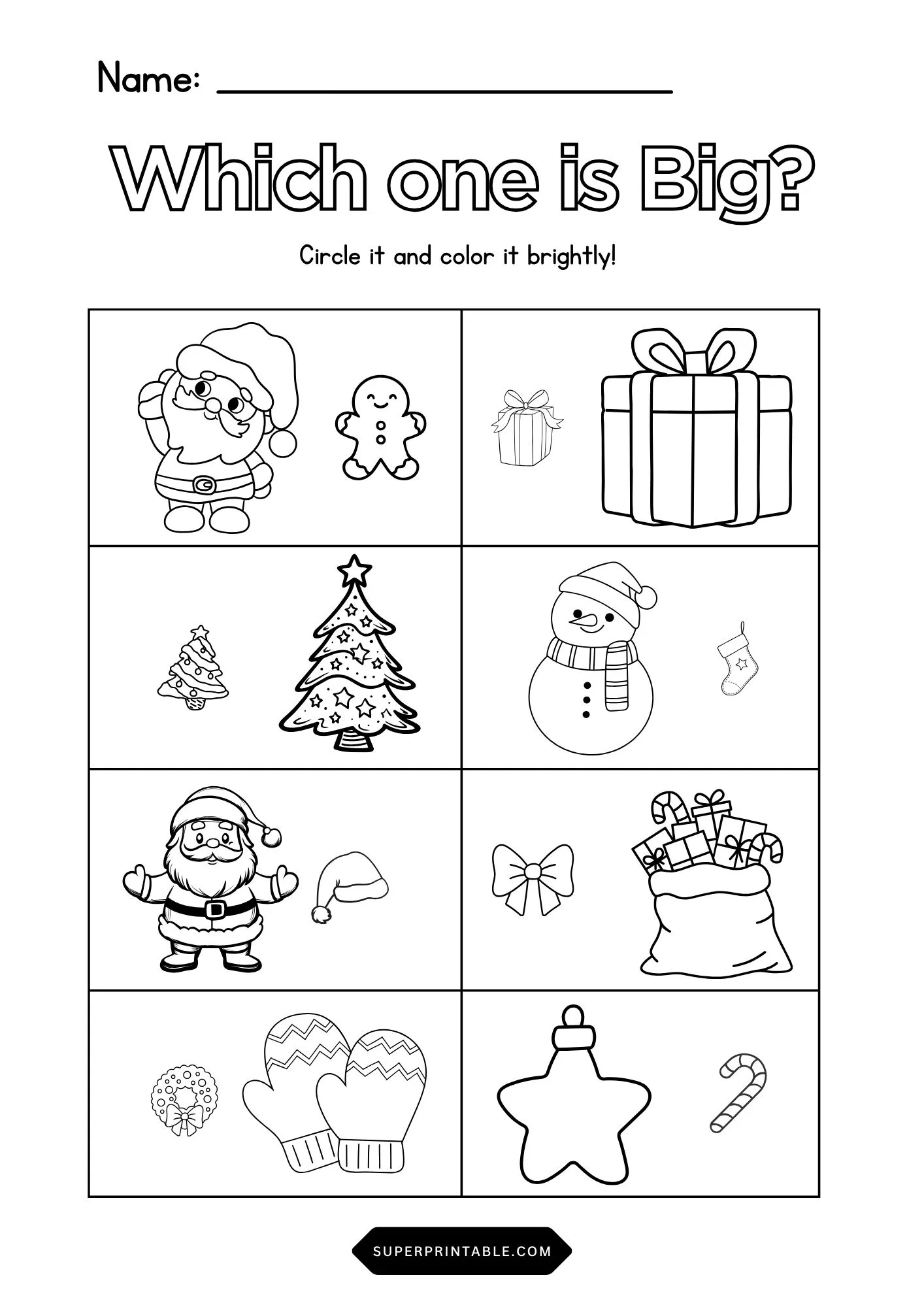 Christmas Edition Color the Big one