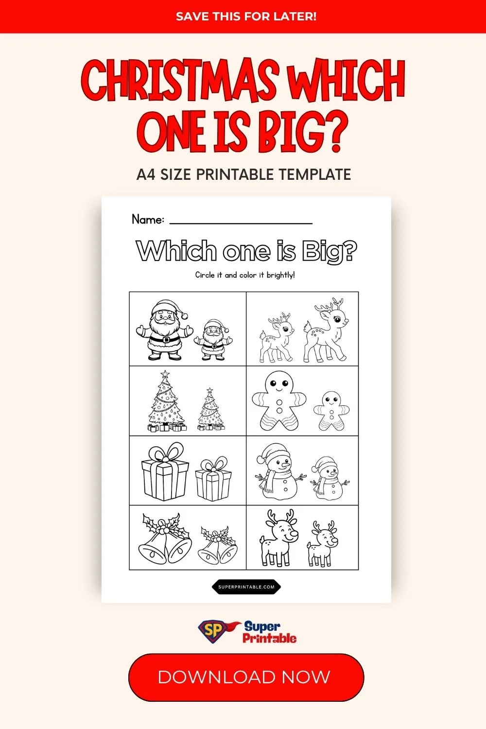 Christmas Which one is Big Pinterest Image