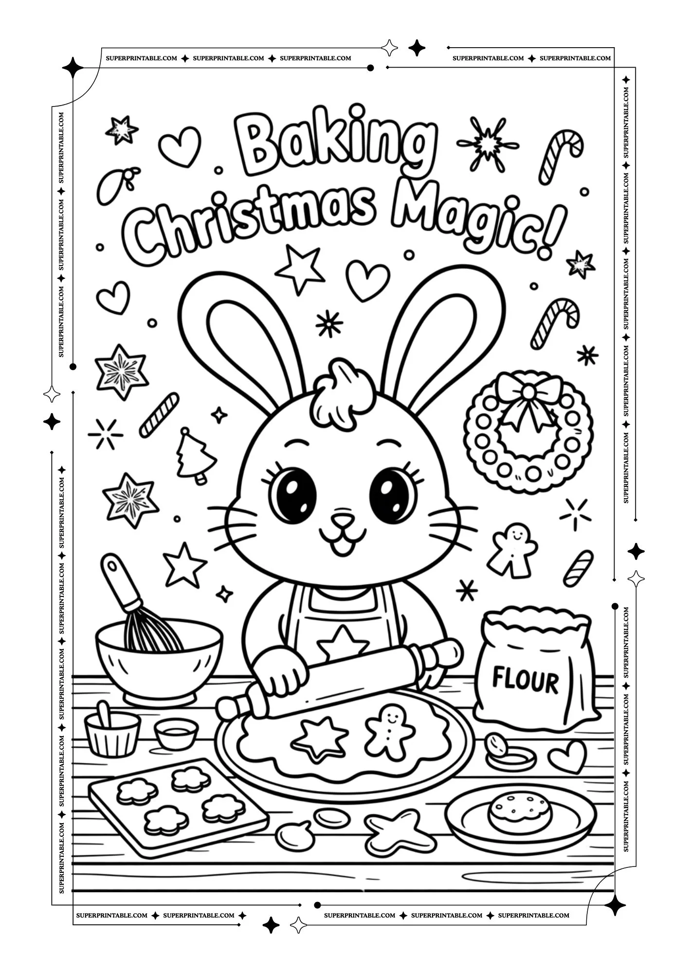 The Christmas Pet Party Coloring Collection 3