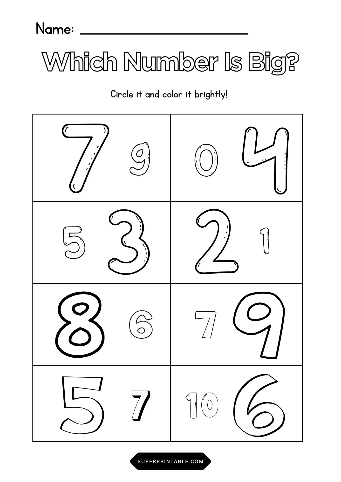 Which Number Is Big