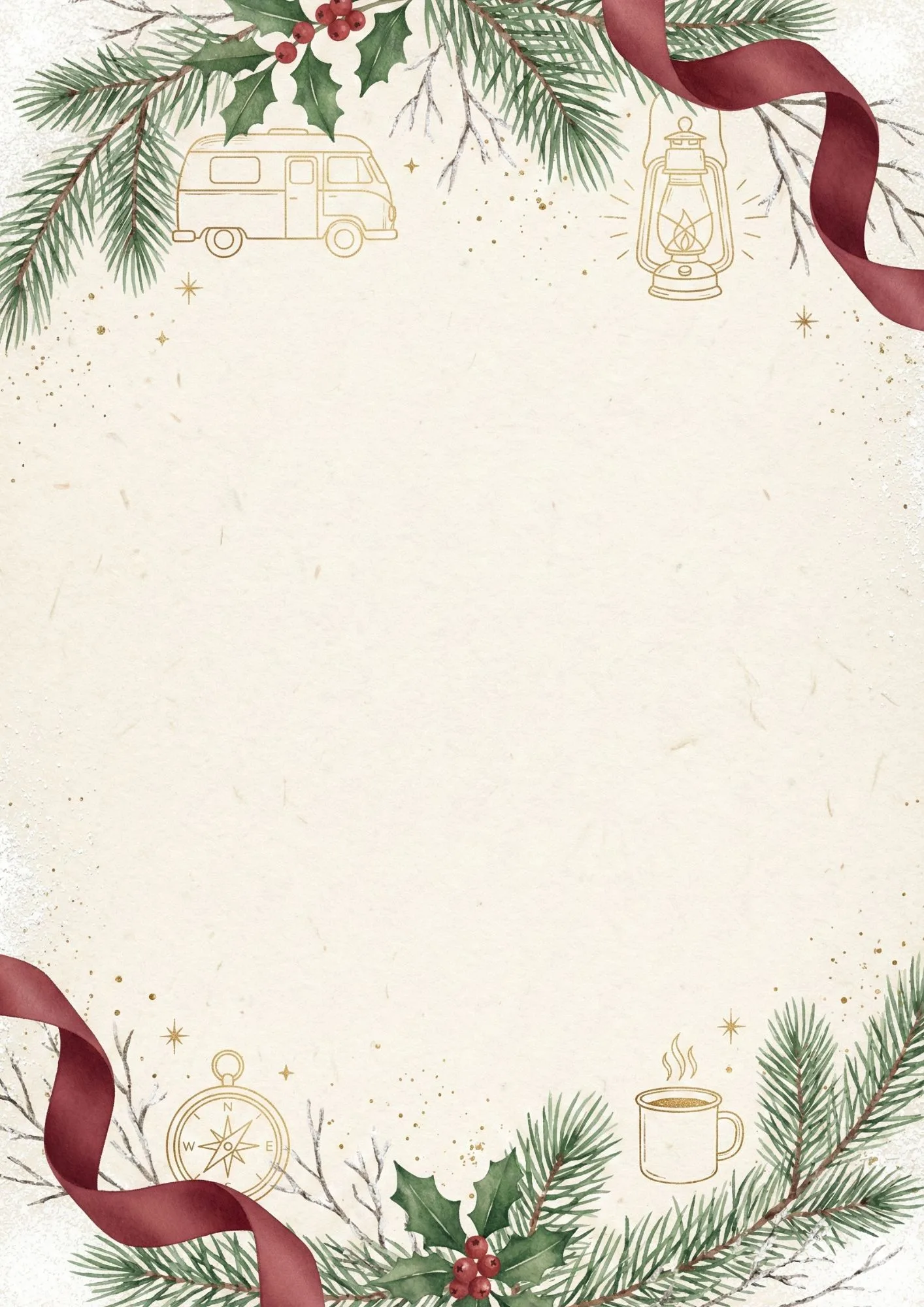 Campers Winter Digital Backgrounds Packs Vol.1 9