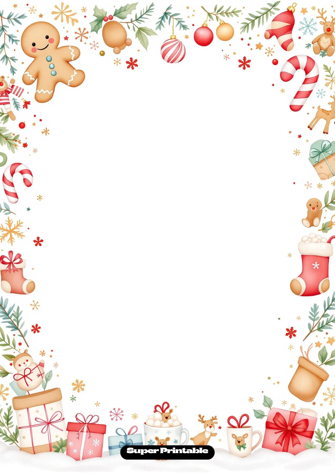 Christmas Cheer Writing Pages 1