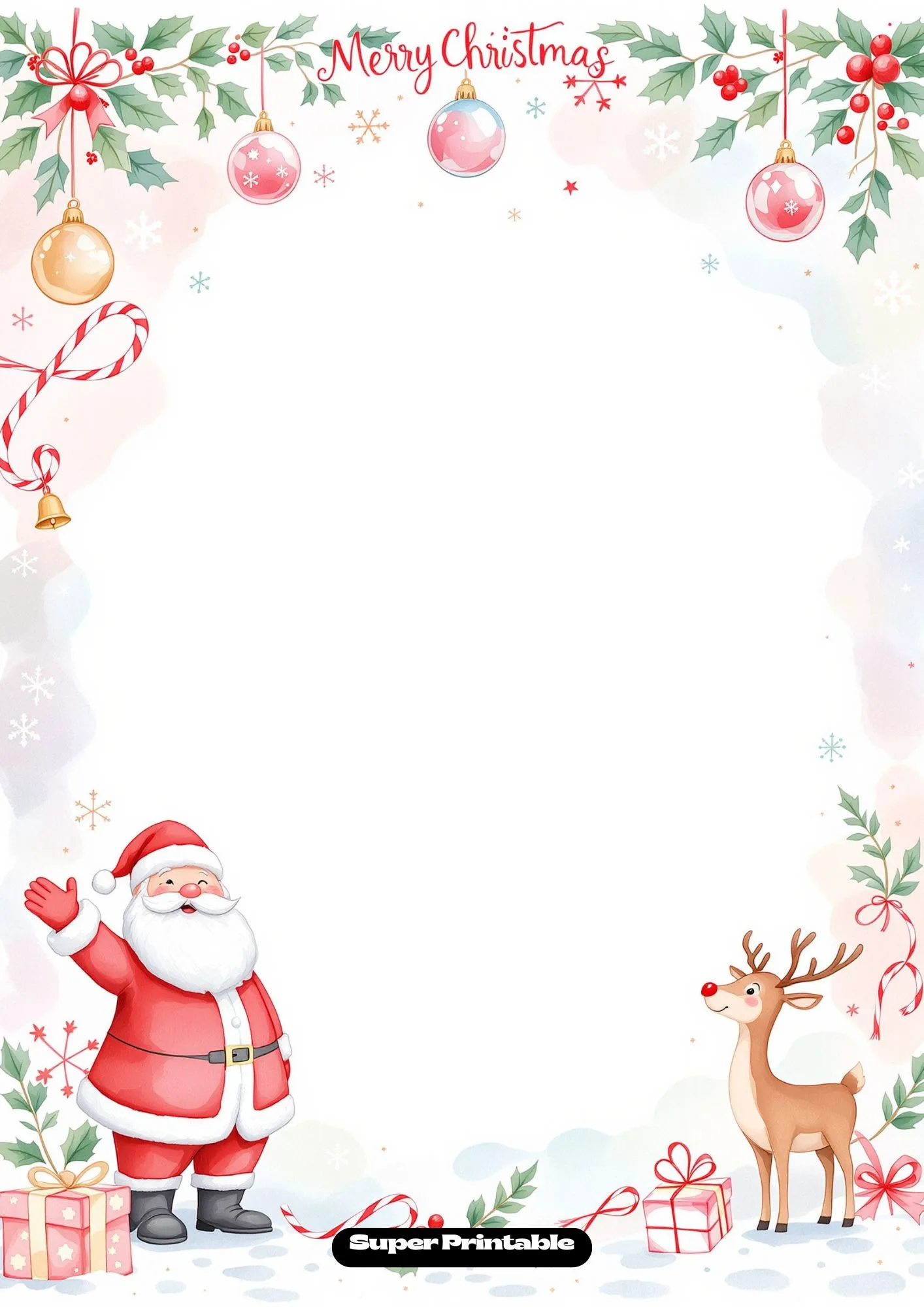 Christmas Cheer Writing Pages 6