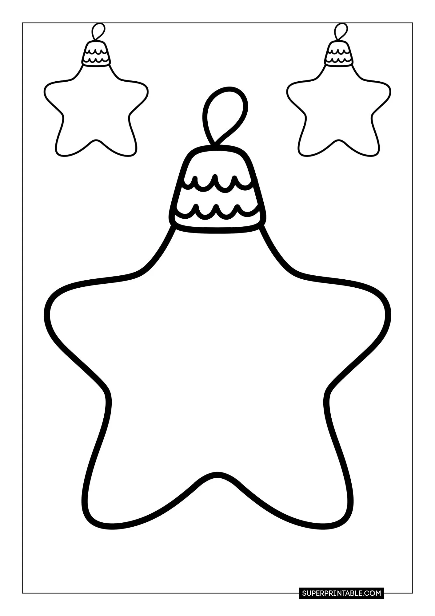 Christmas Lights Coloring Pages 3
