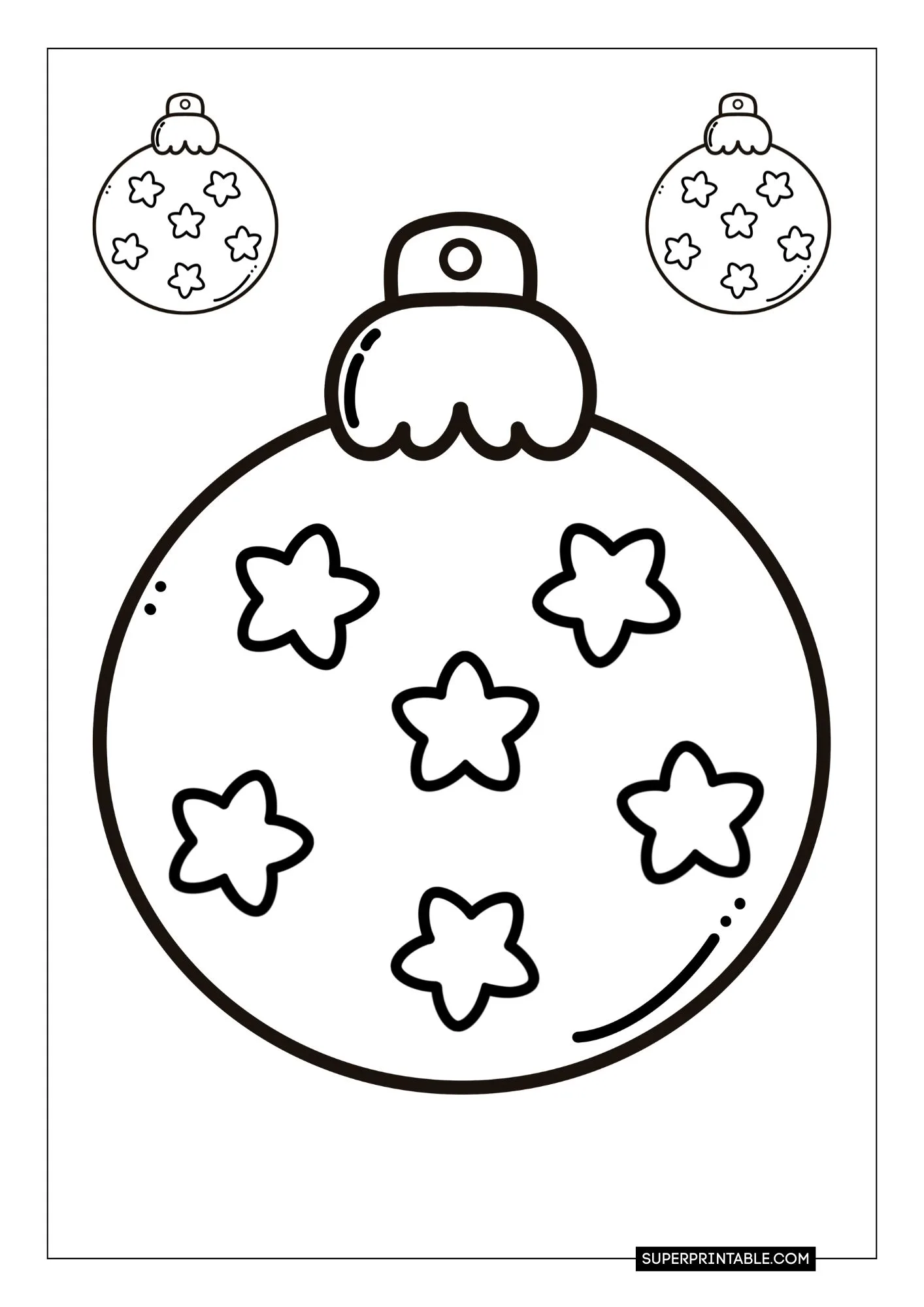 Christmas Lights Coloring Pages 5
