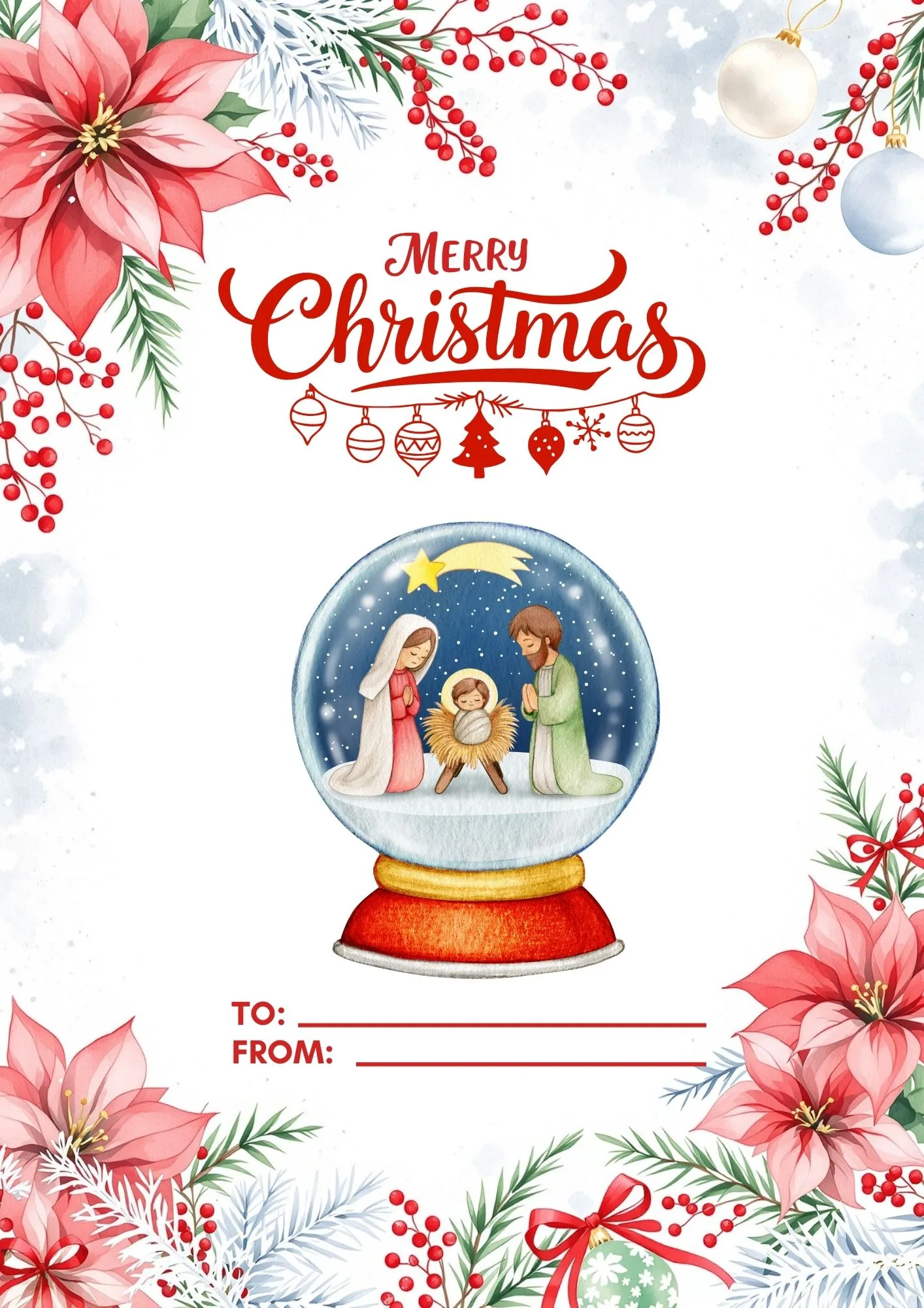 Christmas Printable Gift Card 10