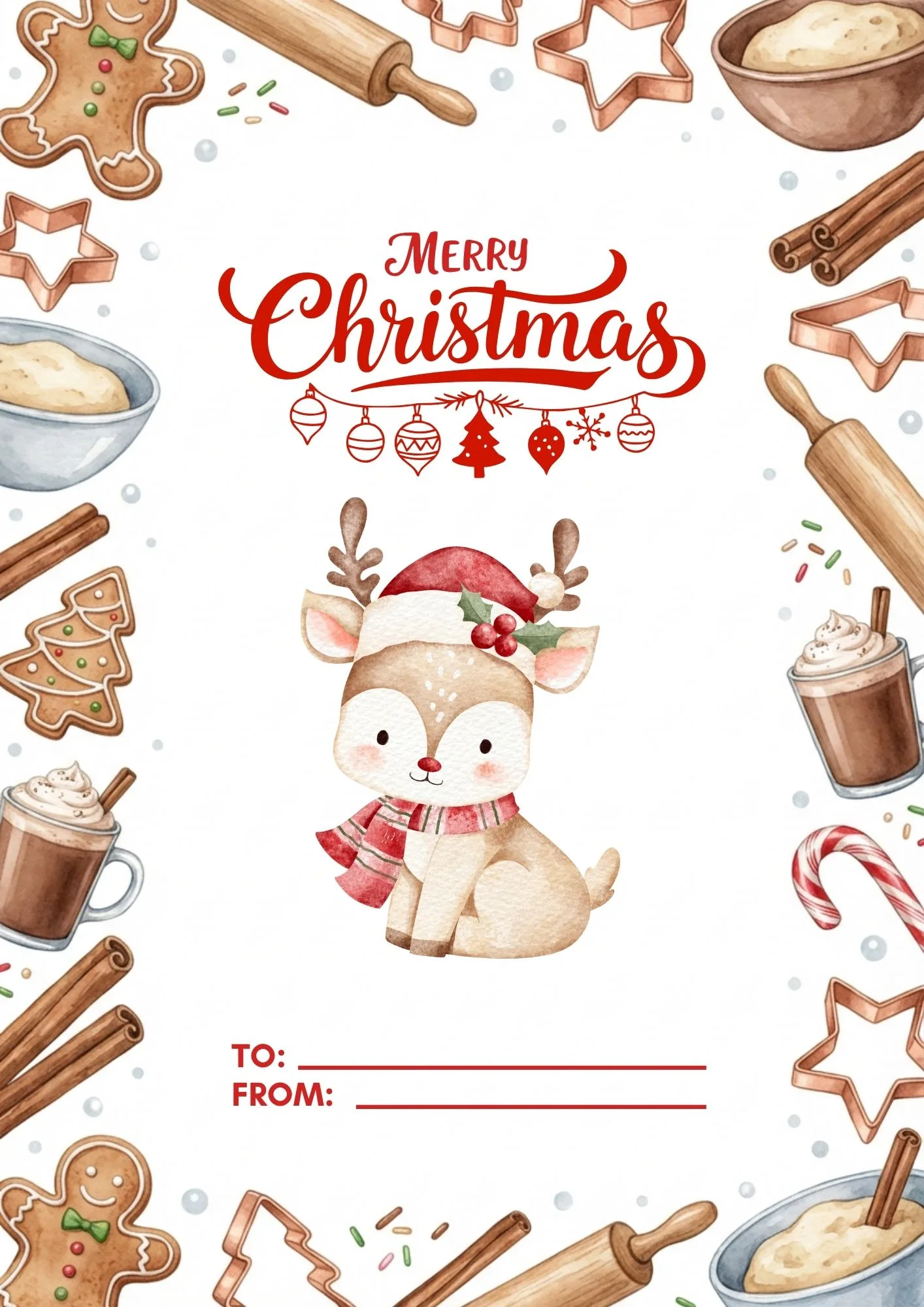 Christmas Printable Gift Card 9