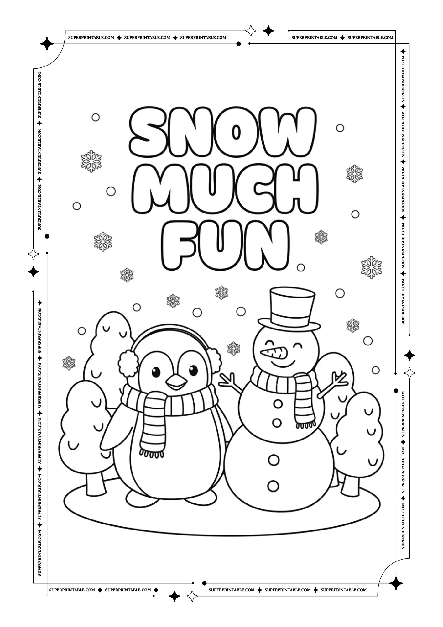 Christmas Quote Coloring Book for Kids & Adults 9