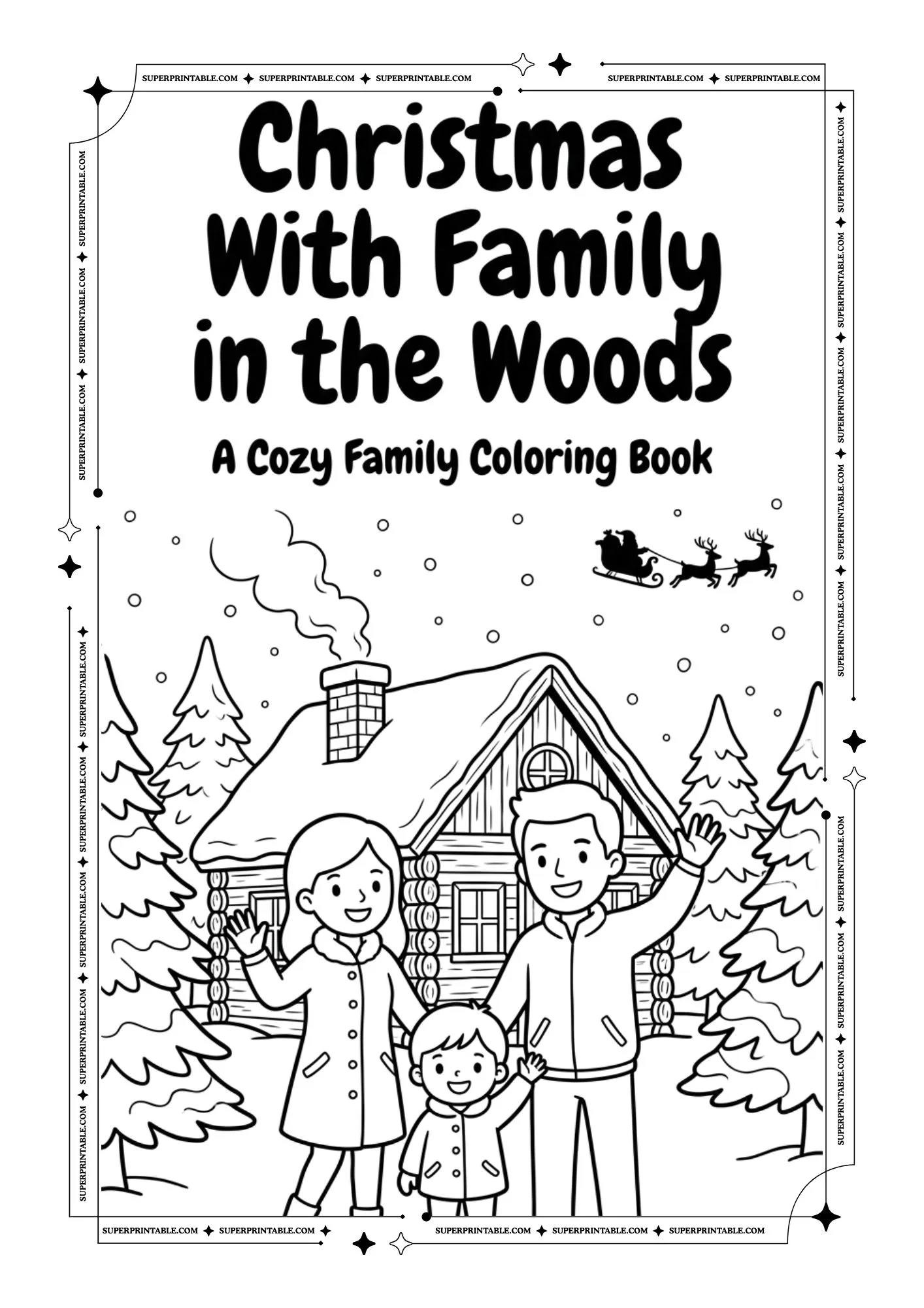 Christmas With Family in the Woods 2