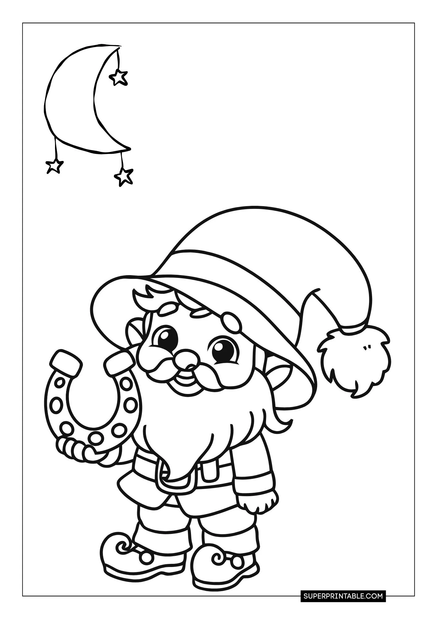 Gnome Christmas Coloring Pages 24