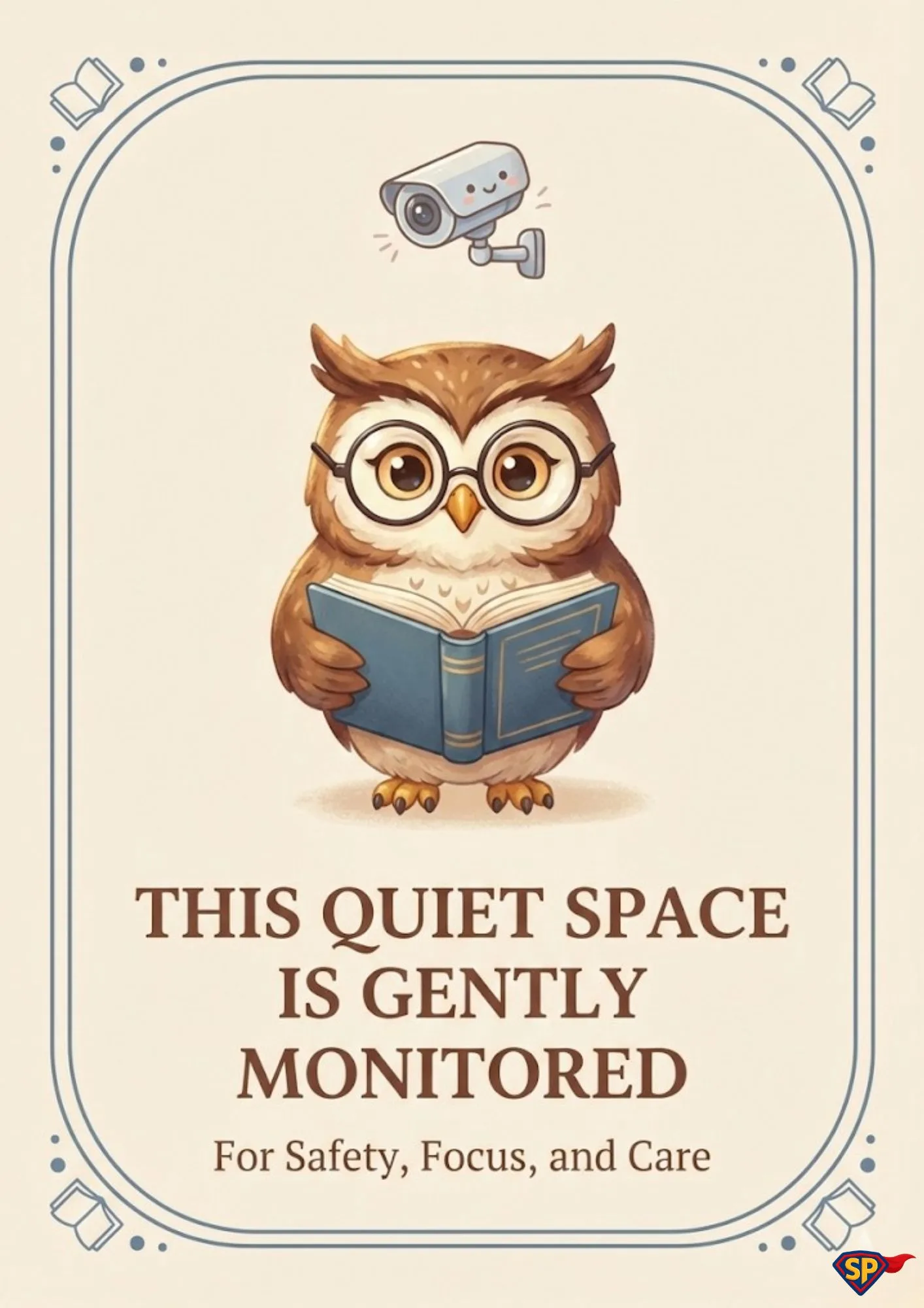 School Safe CCTV Watch Posters 4