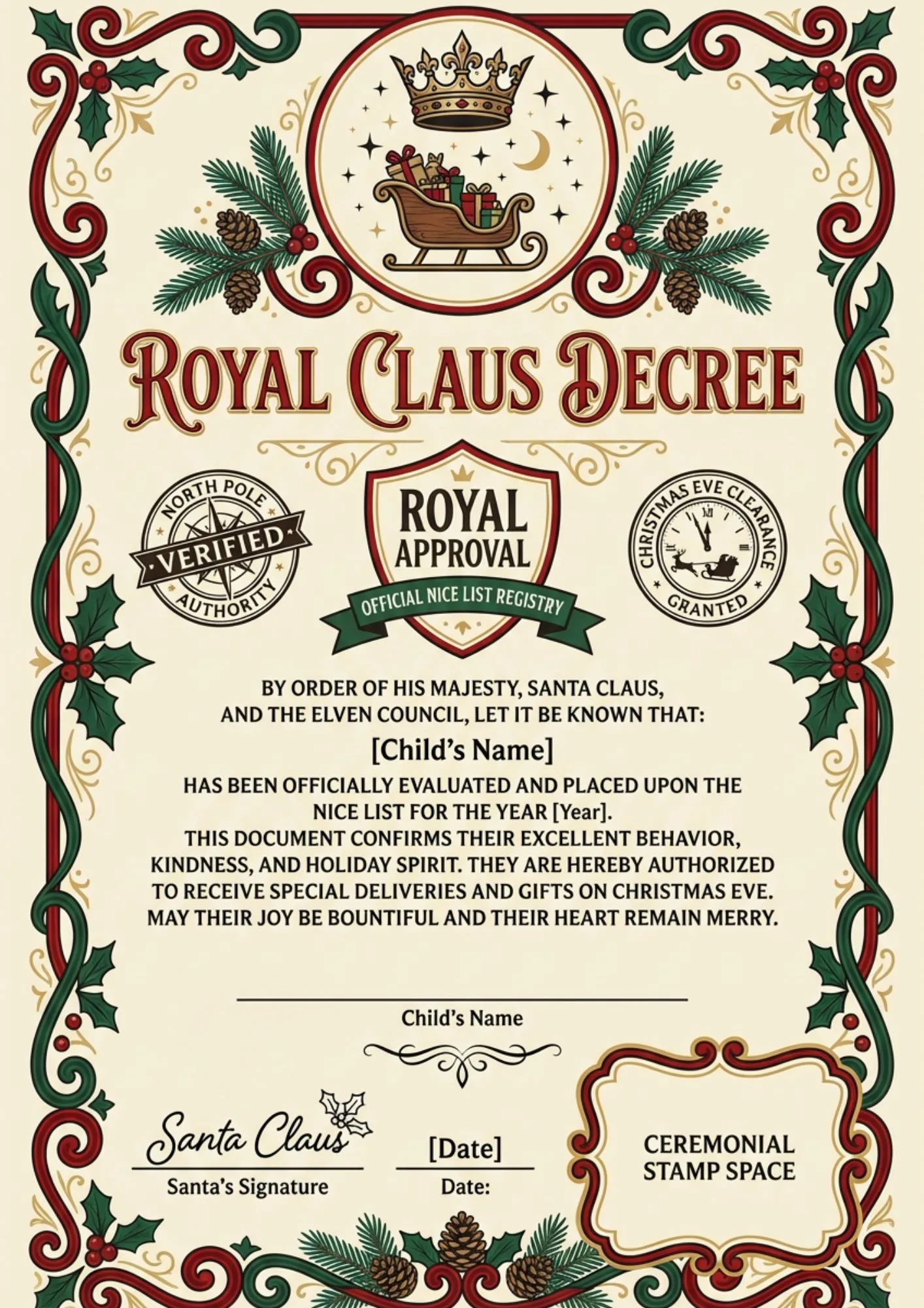 he Limited Edition Royal Nice & Naughty Decrees 4