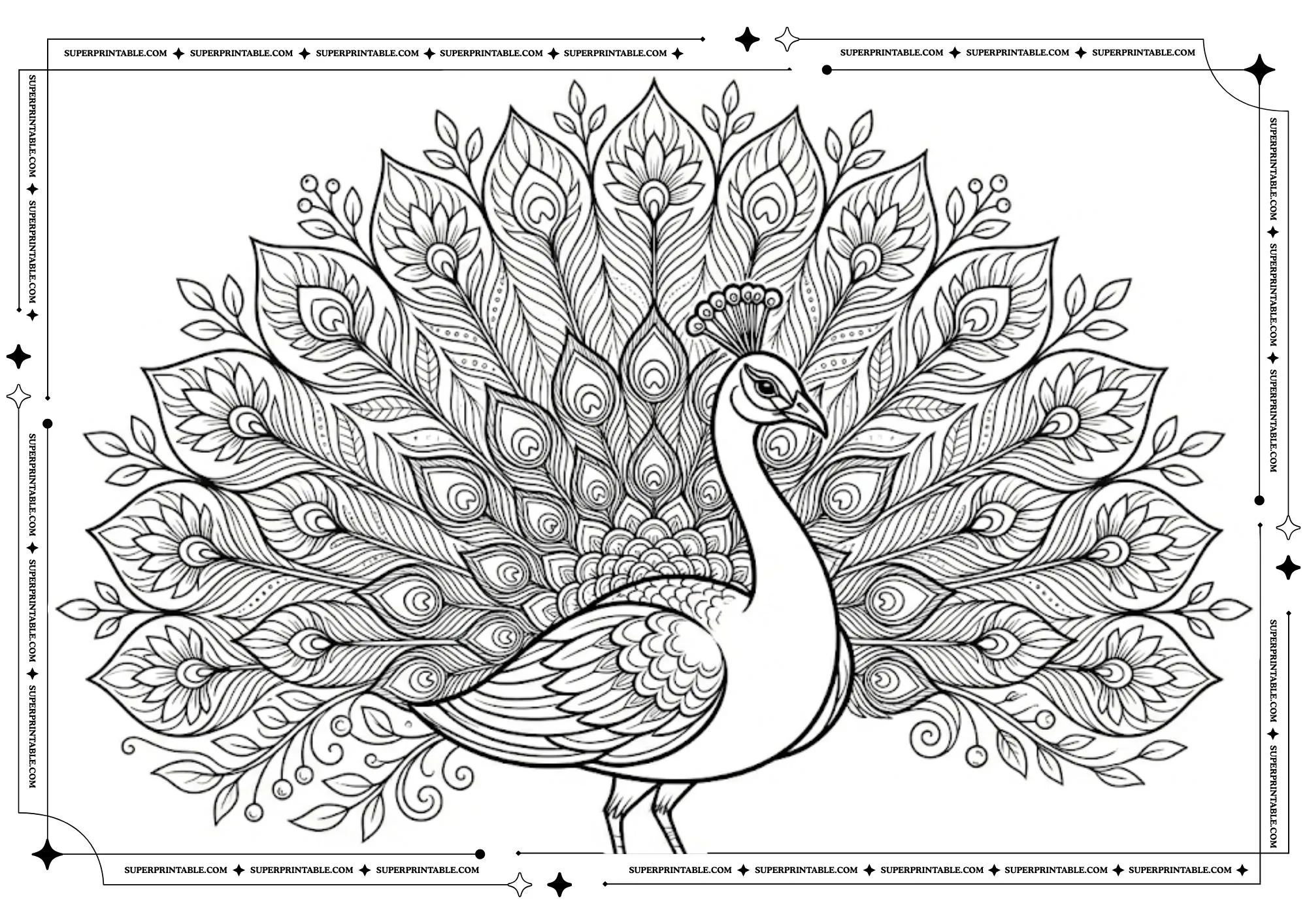 The Slow World Winter Coloring Pages 3