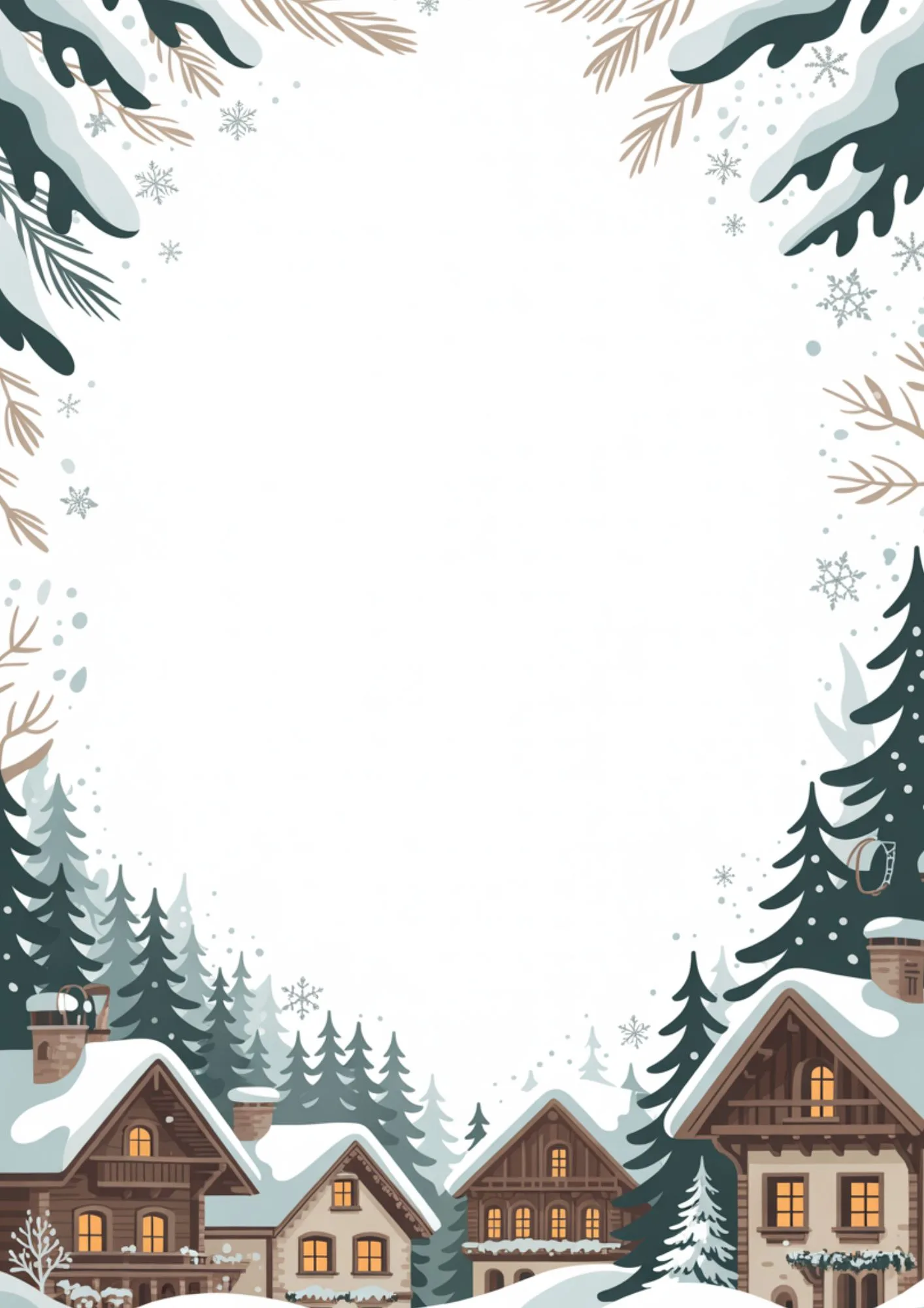 Winter Digital Backgrounds Packs 1