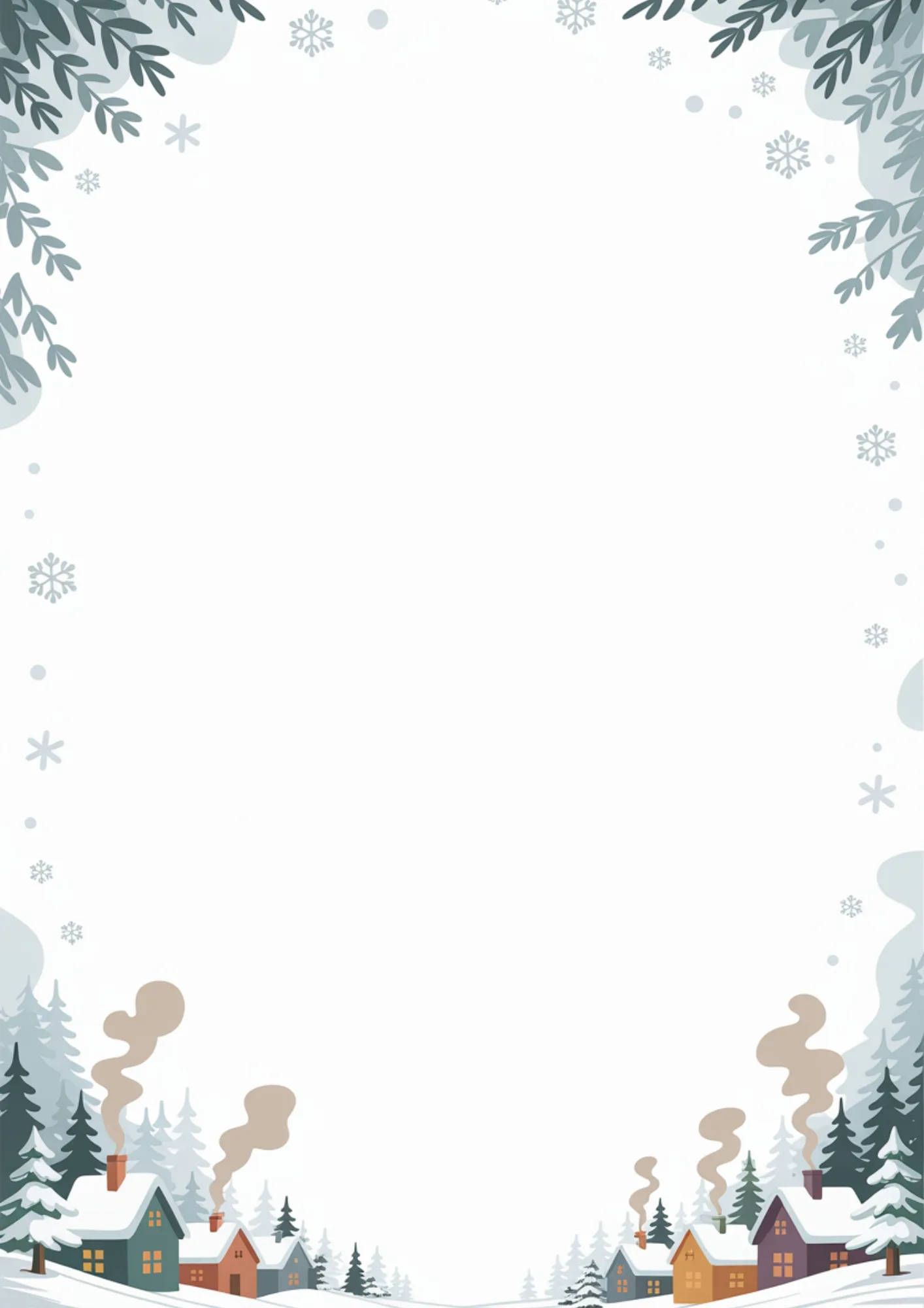 Winter Digital Backgrounds Packs Vol.2 4