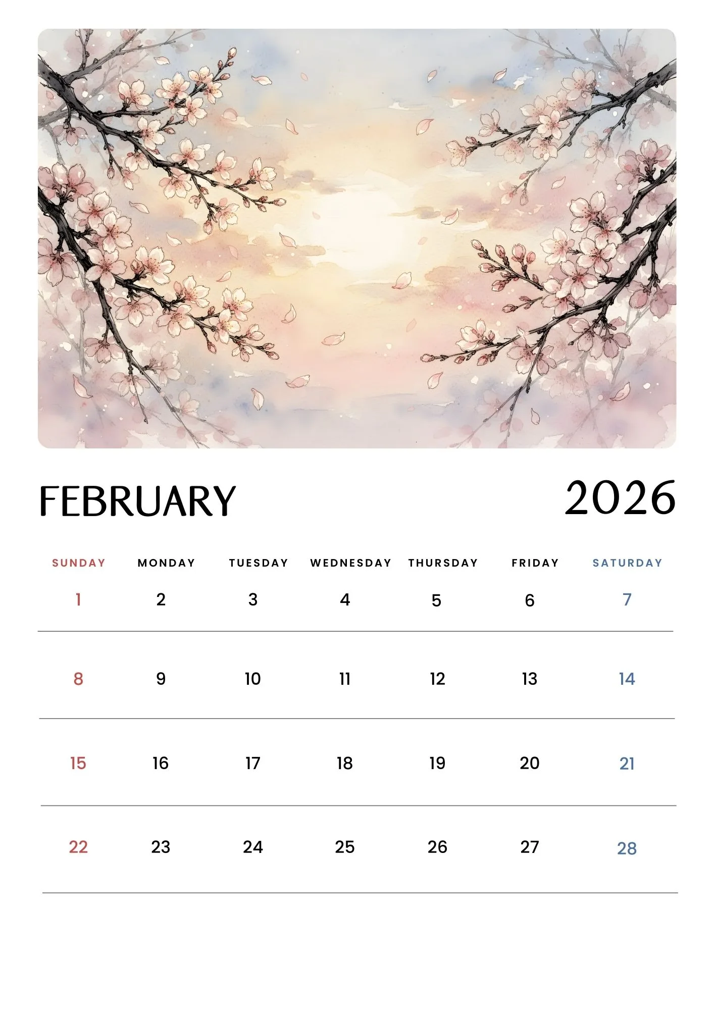2026 Beautiful Seasons Nature Calendar 2
