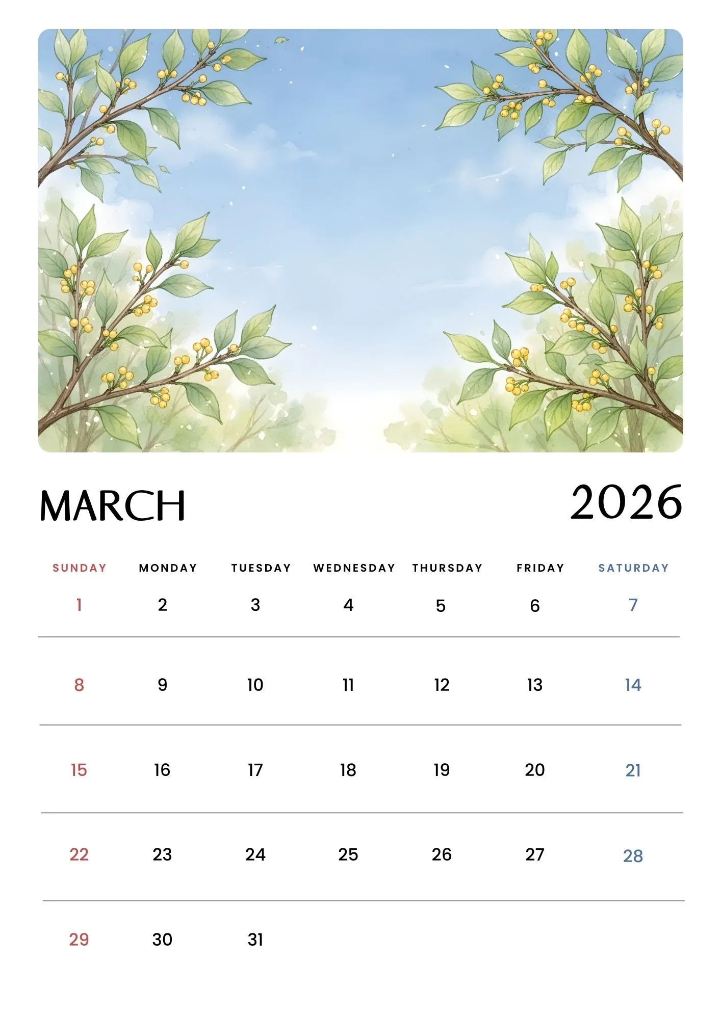 2026 Beautiful Seasons Nature Calendar 3