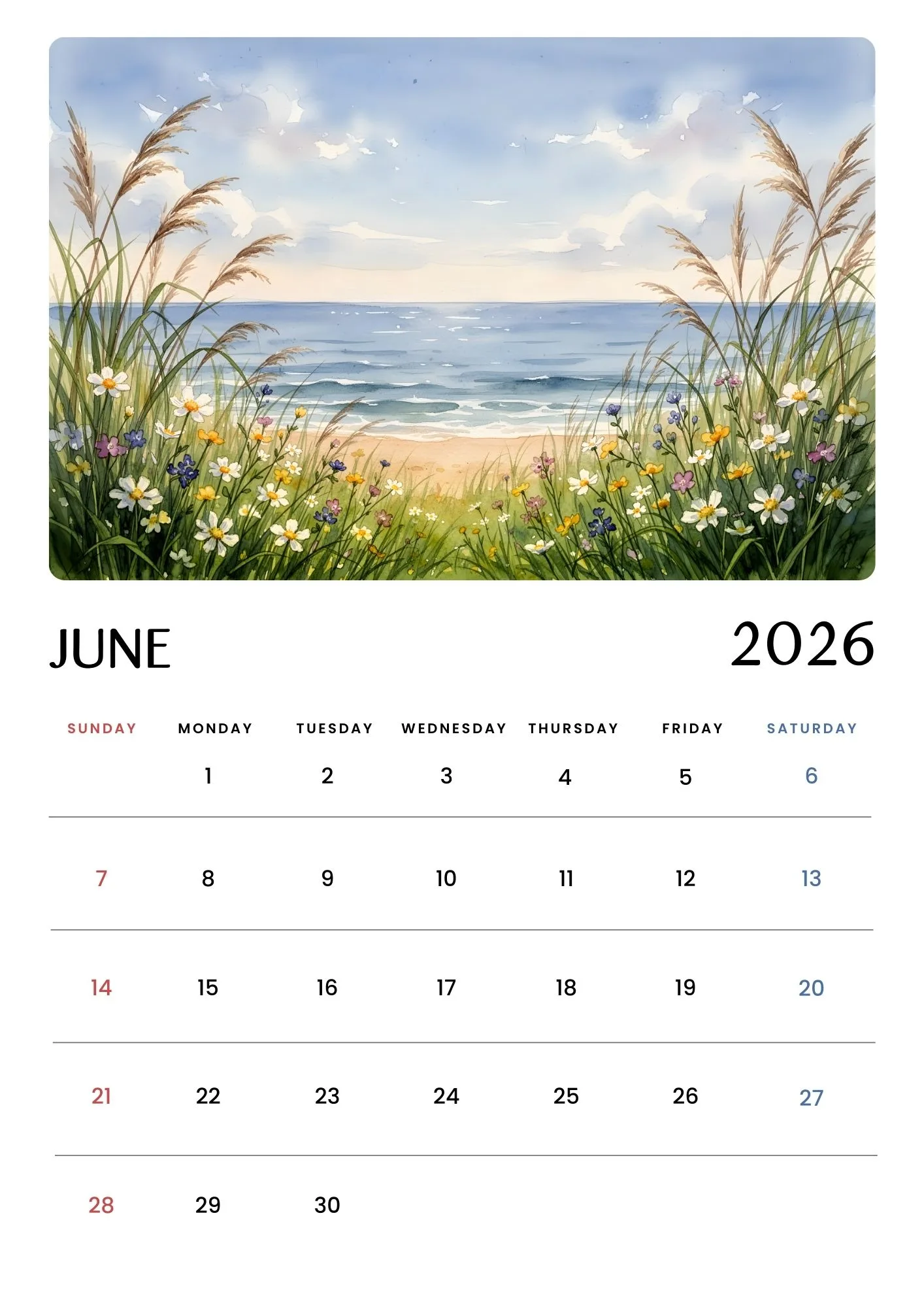2026 Beautiful Seasons Nature Calendar 6