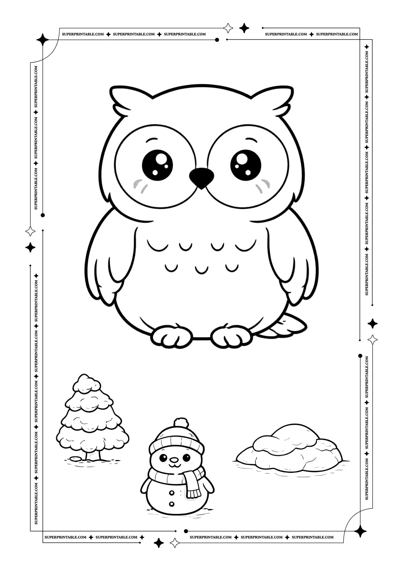 Arctic Animals Coloring Pages 5