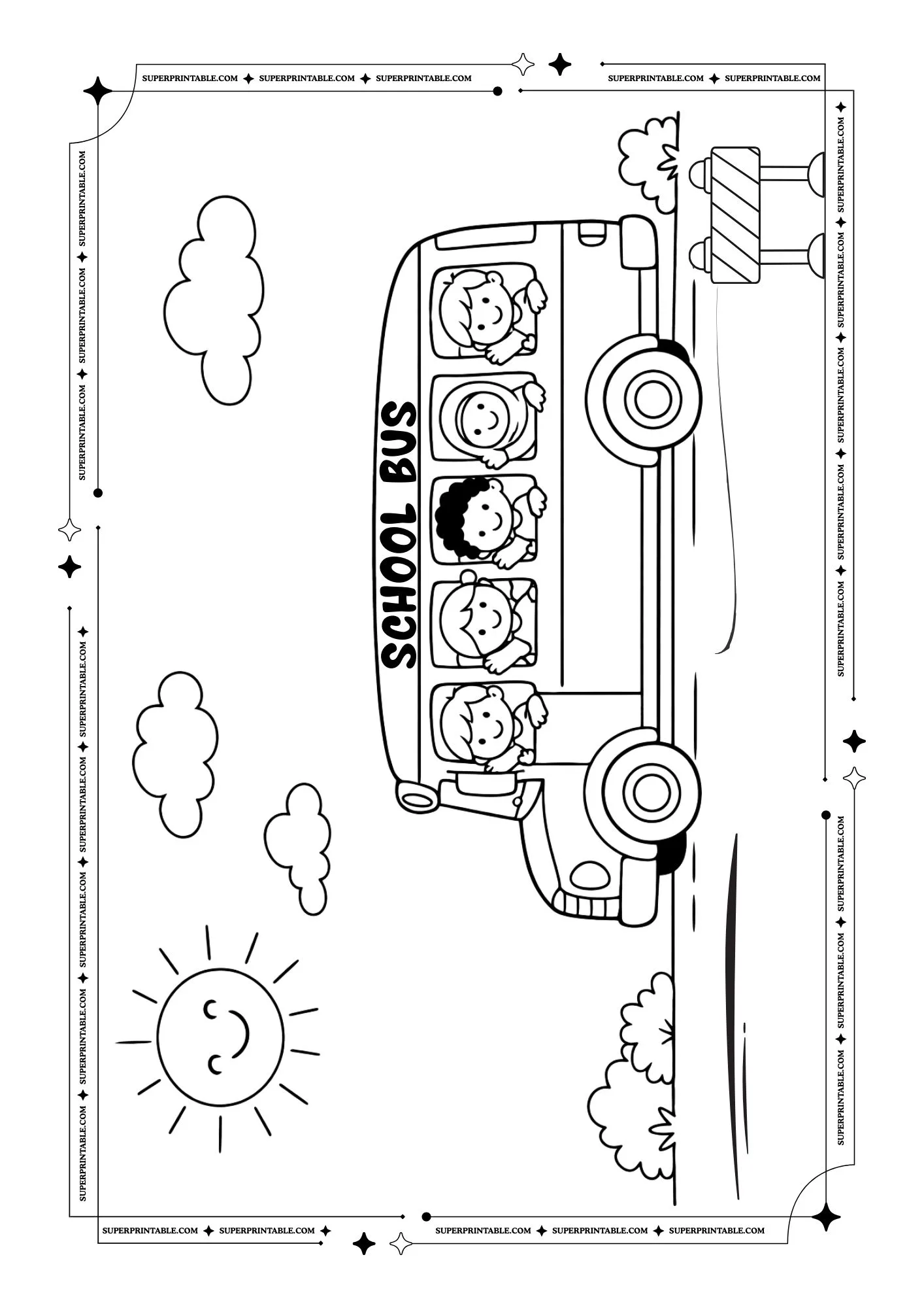 Back to School Coloring Pages 3