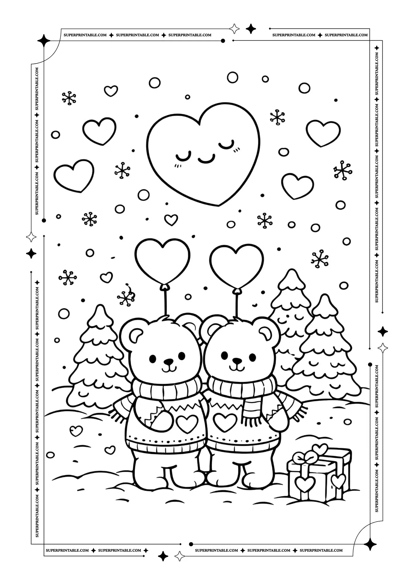 February Coloring Pages 6