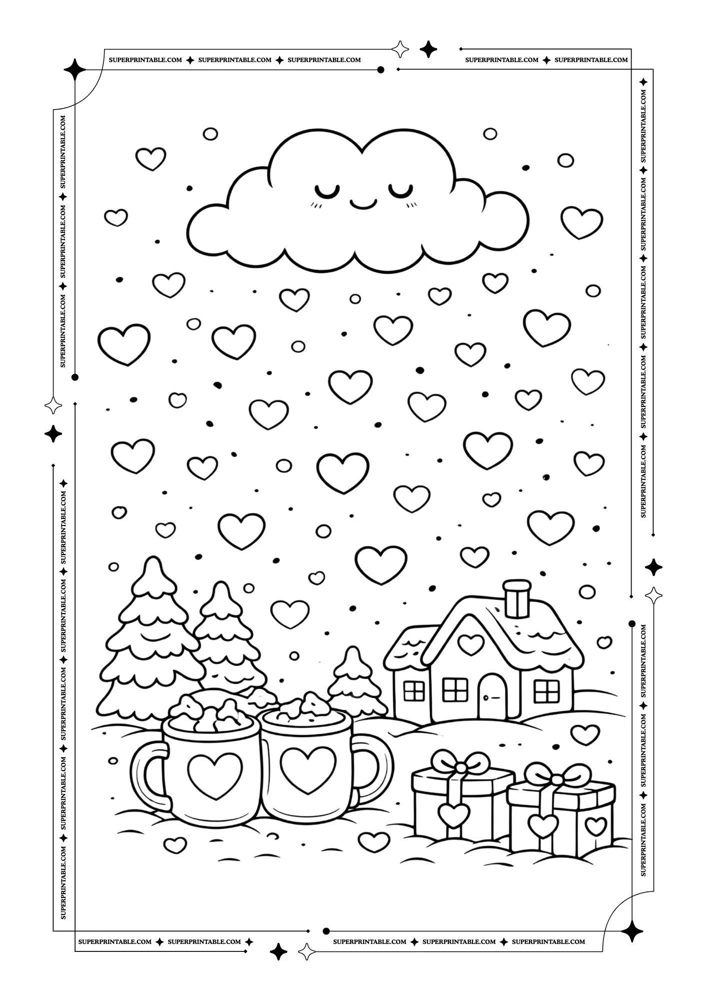 February Coloring Pages 9
