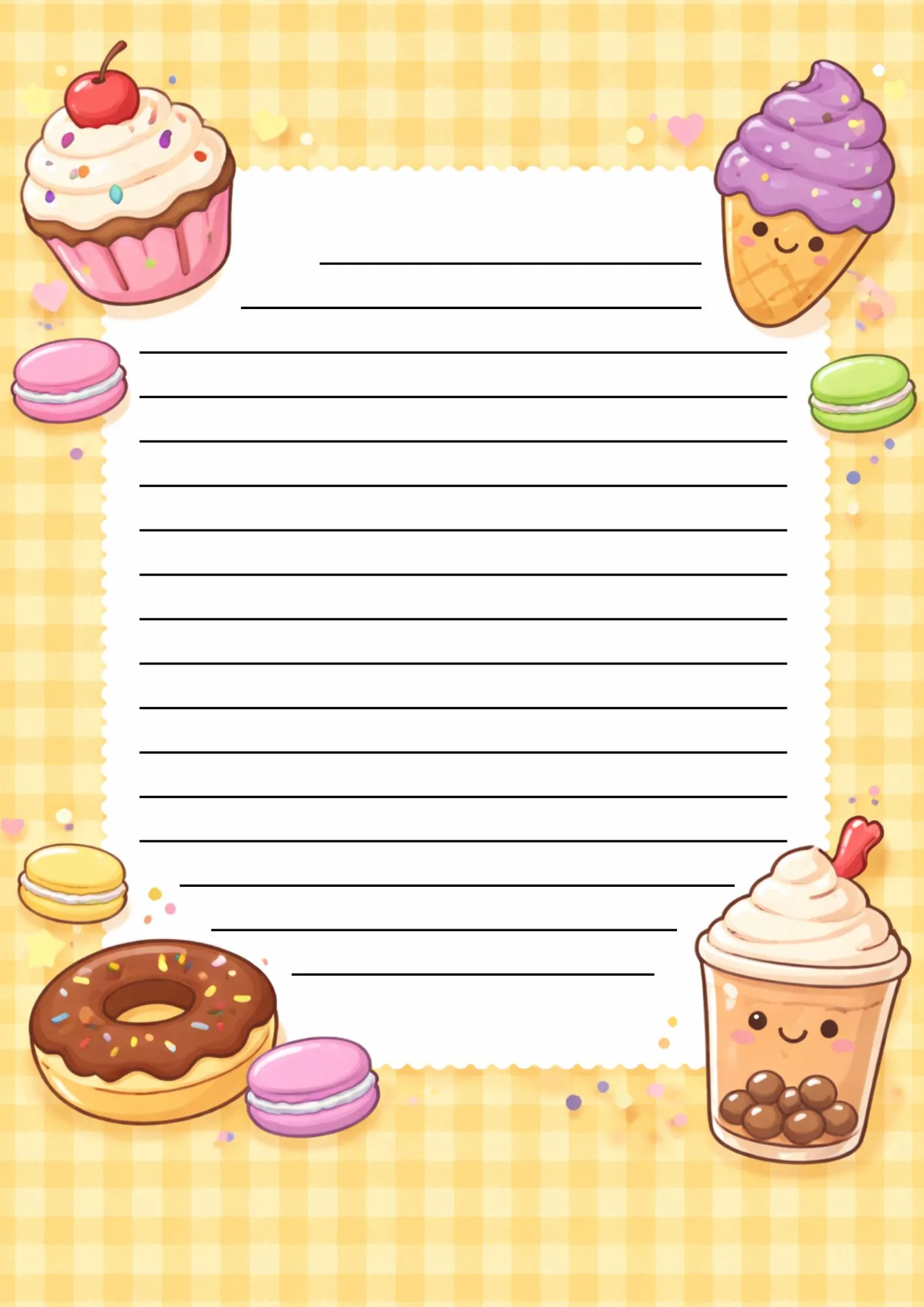 Food Digital Writing Papers 4