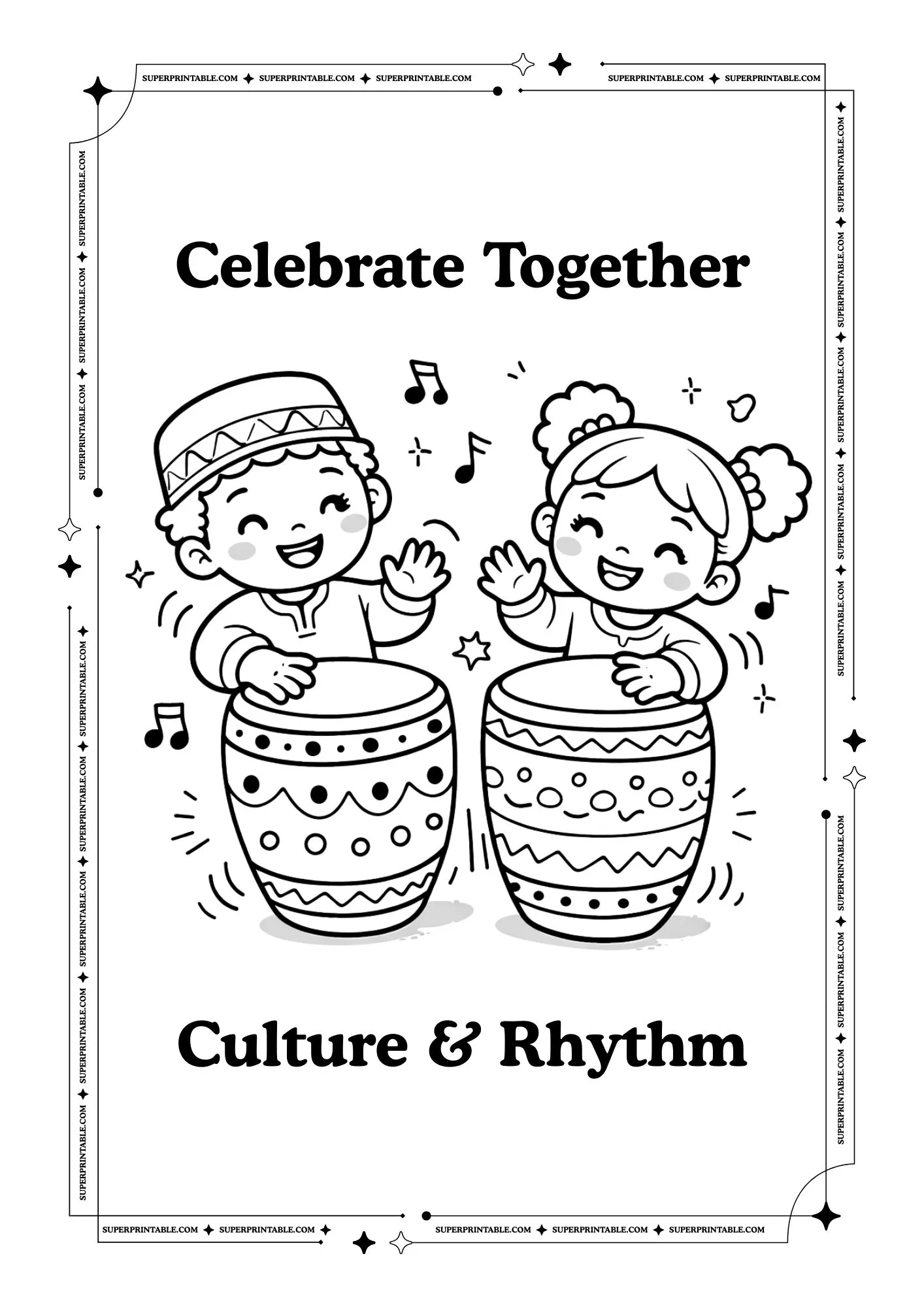 Kwanzaa Coloring Pages 1
