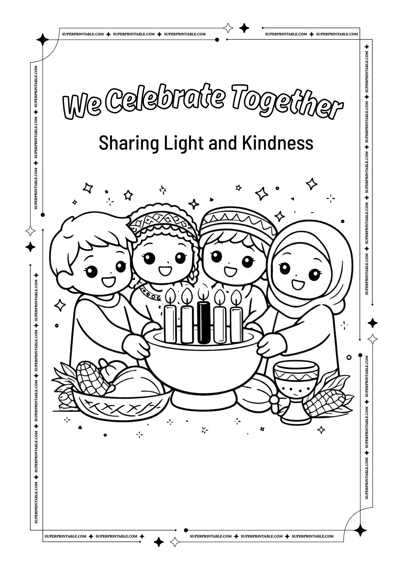 Kwanzaa Coloring Pages 3