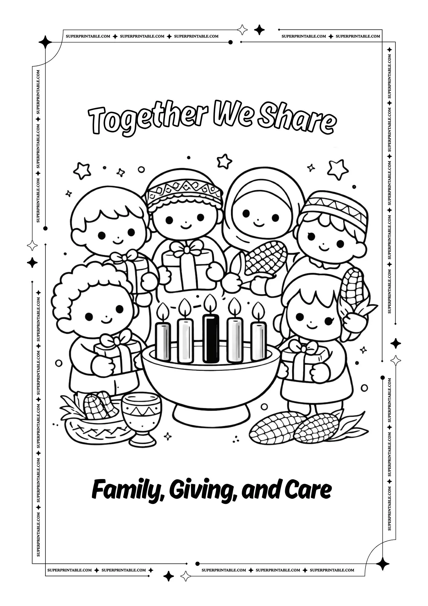 Kwanzaa Coloring Pages 5