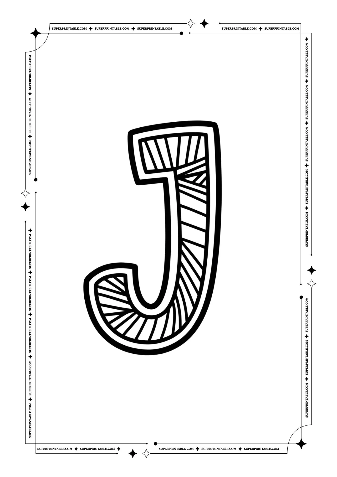 Little Artist Alphabet Coloring Pages 10