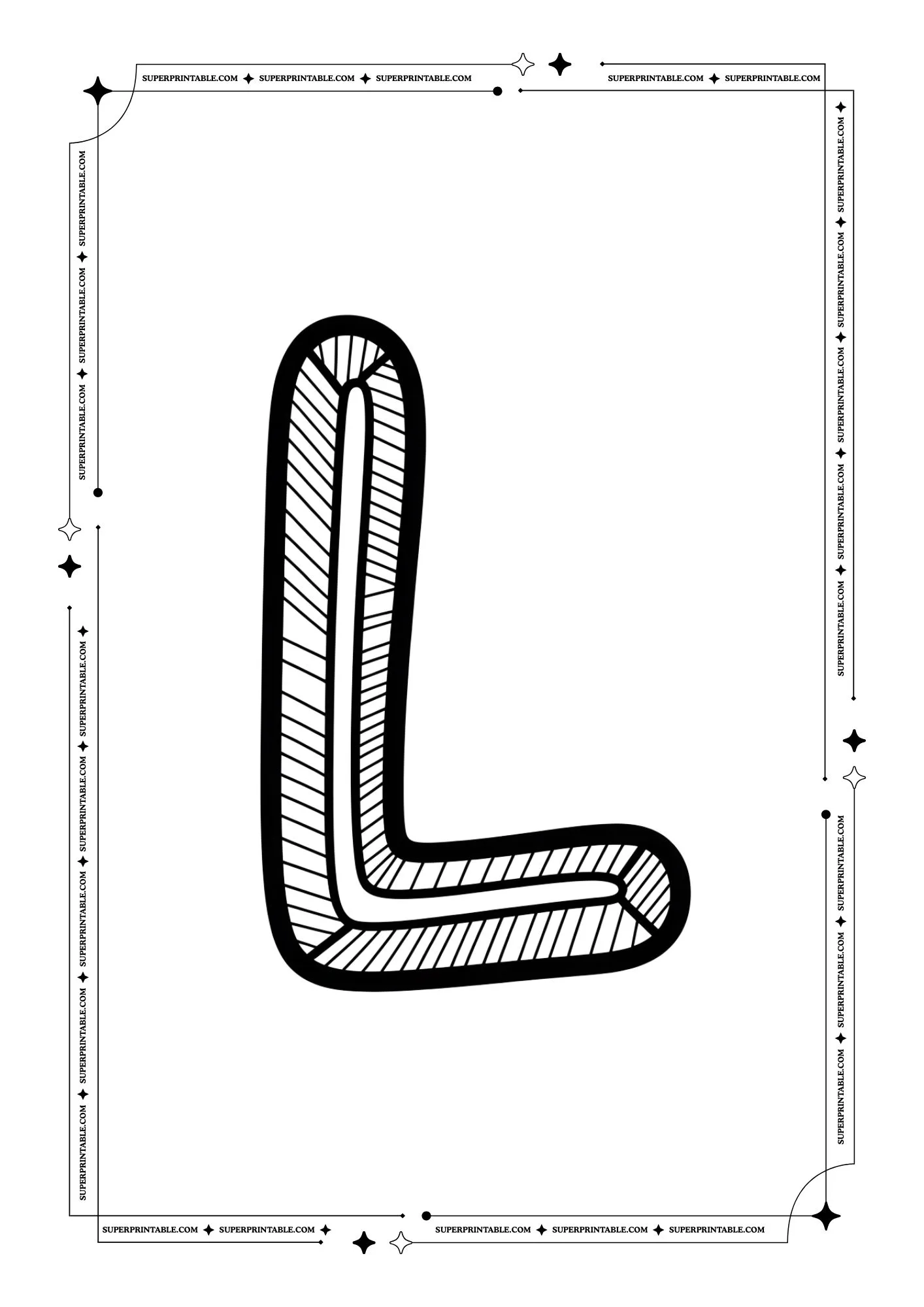 Little Artist Alphabet Coloring Pages 12