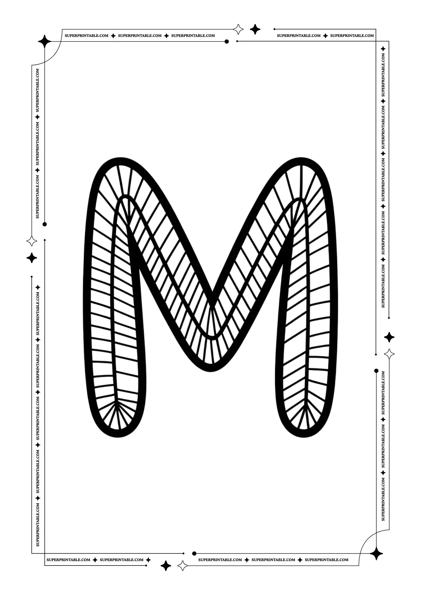 Little Artist Alphabet Coloring Pages 13