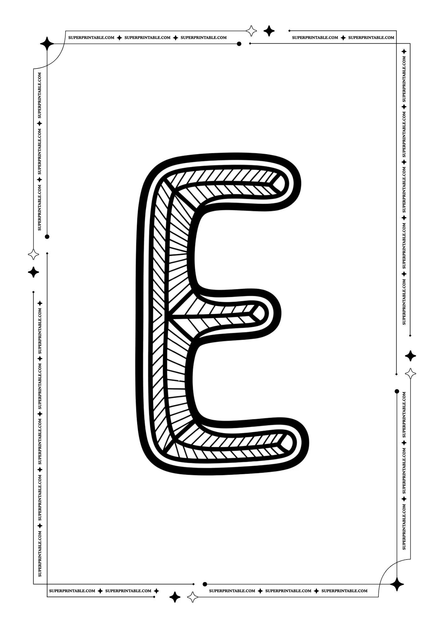 Little Artist Alphabet Coloring Pages 5