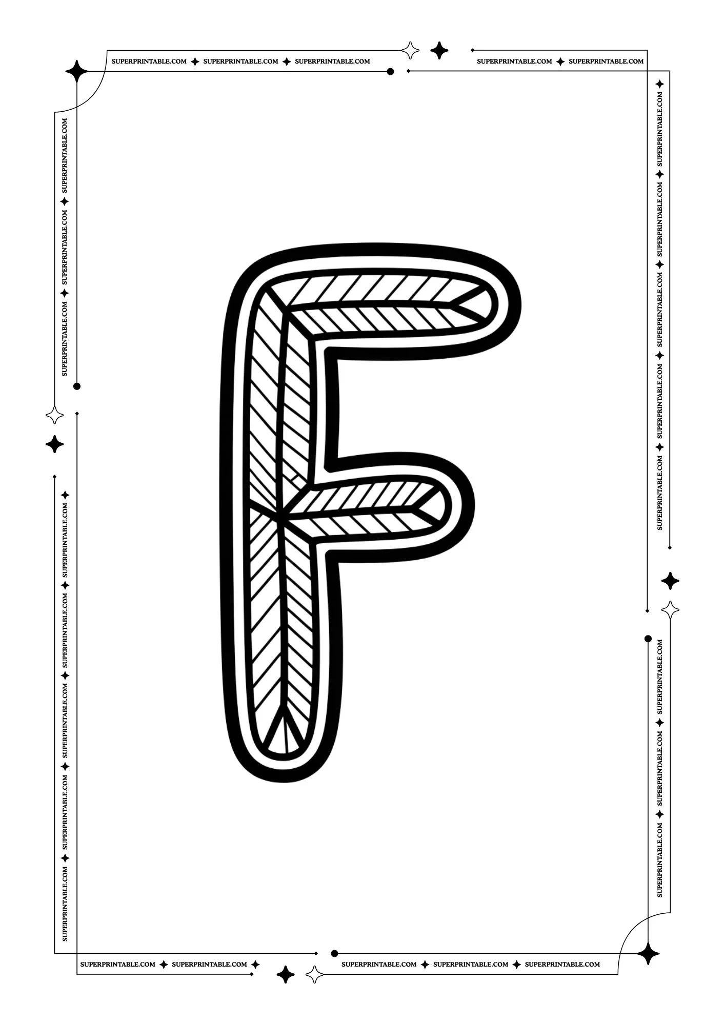 Little Artist Alphabet Coloring Pages 6