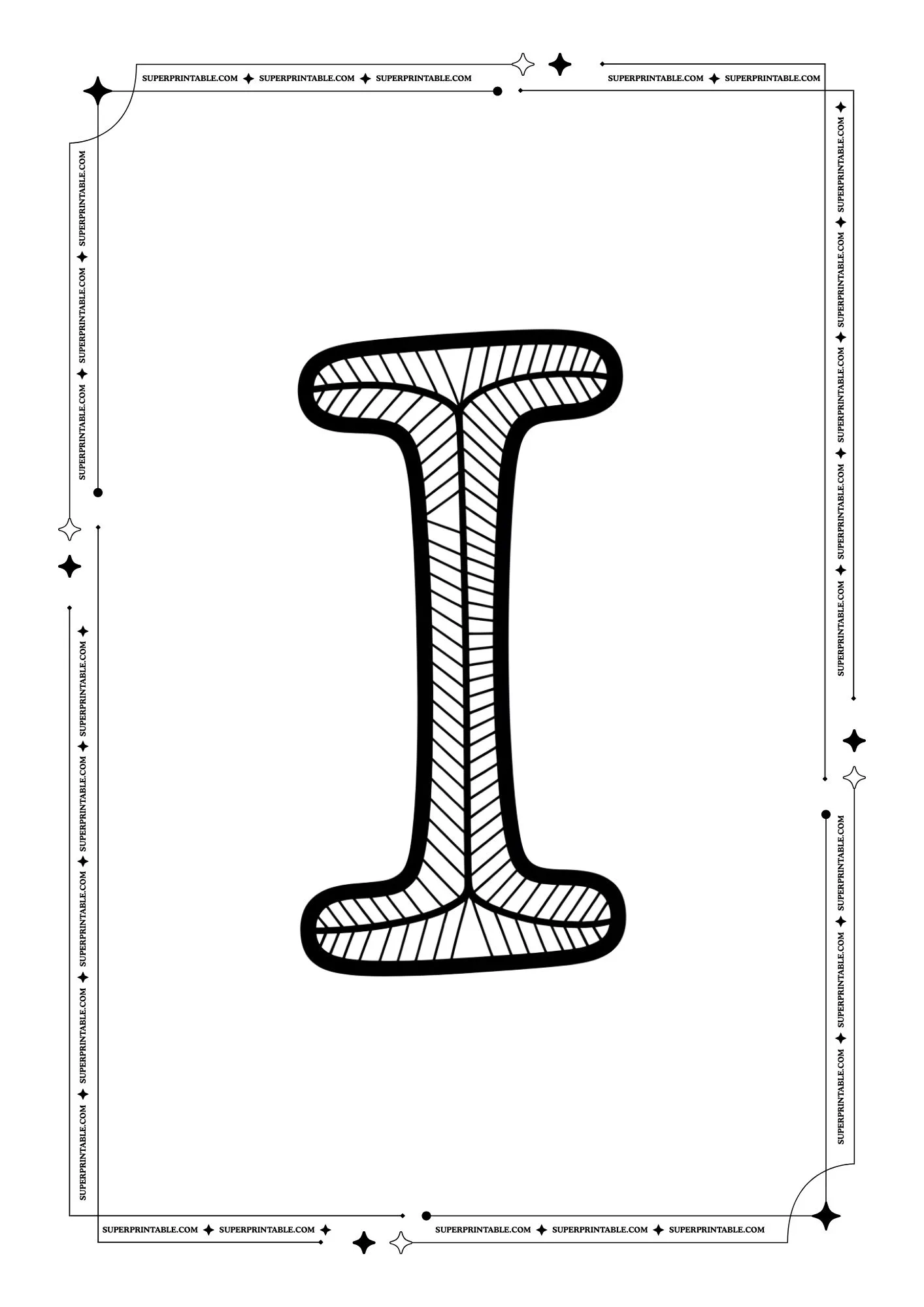 Little Artist Alphabet Coloring Pages 9