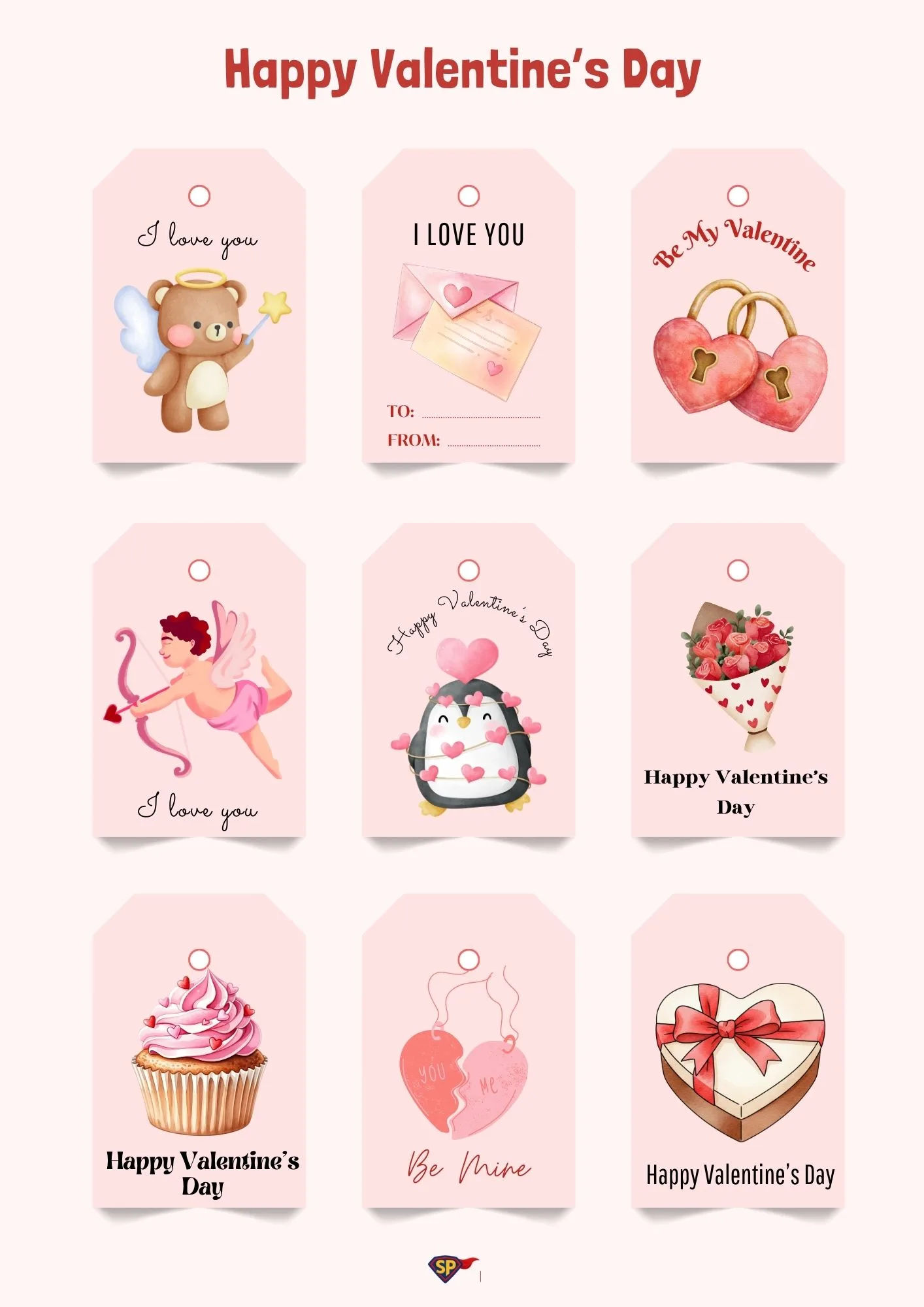 Valentine's Day Gift Tags 3