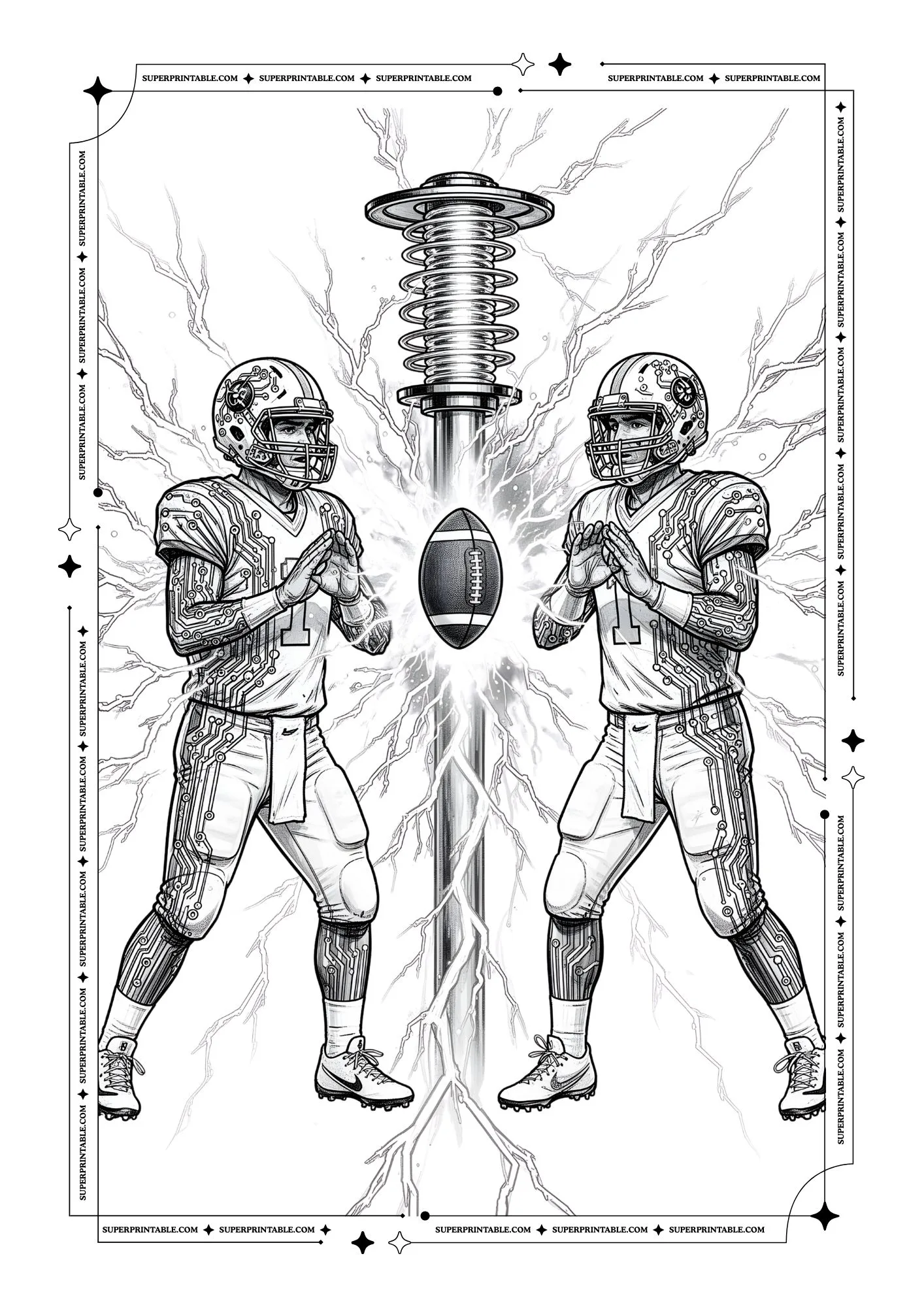 Ball Game Coloring Pages 11