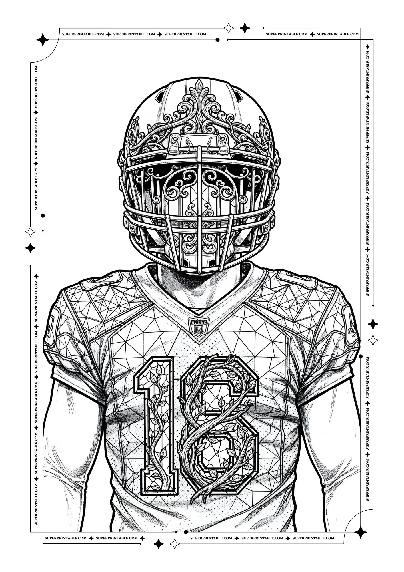 Ball Game Coloring Pages 14