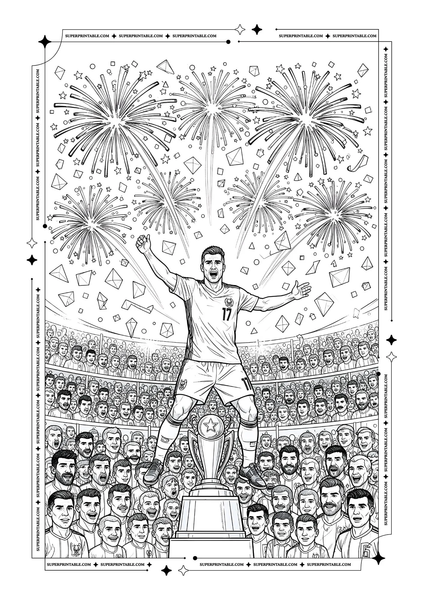 Ball Game Coloring Pages 3