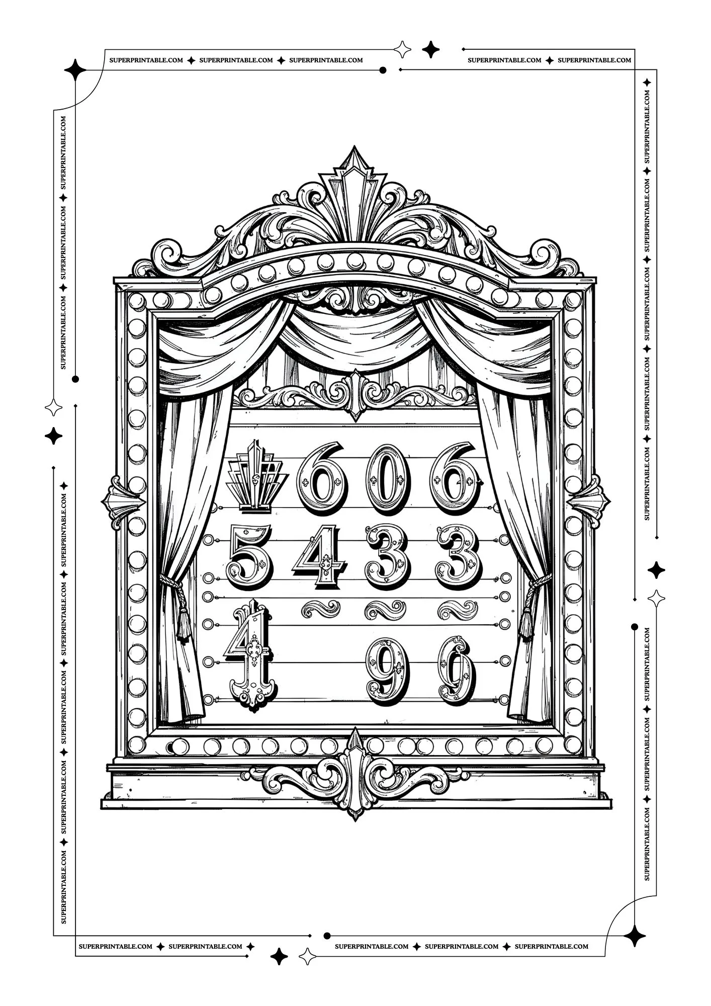 Ball Game Coloring Pages 5