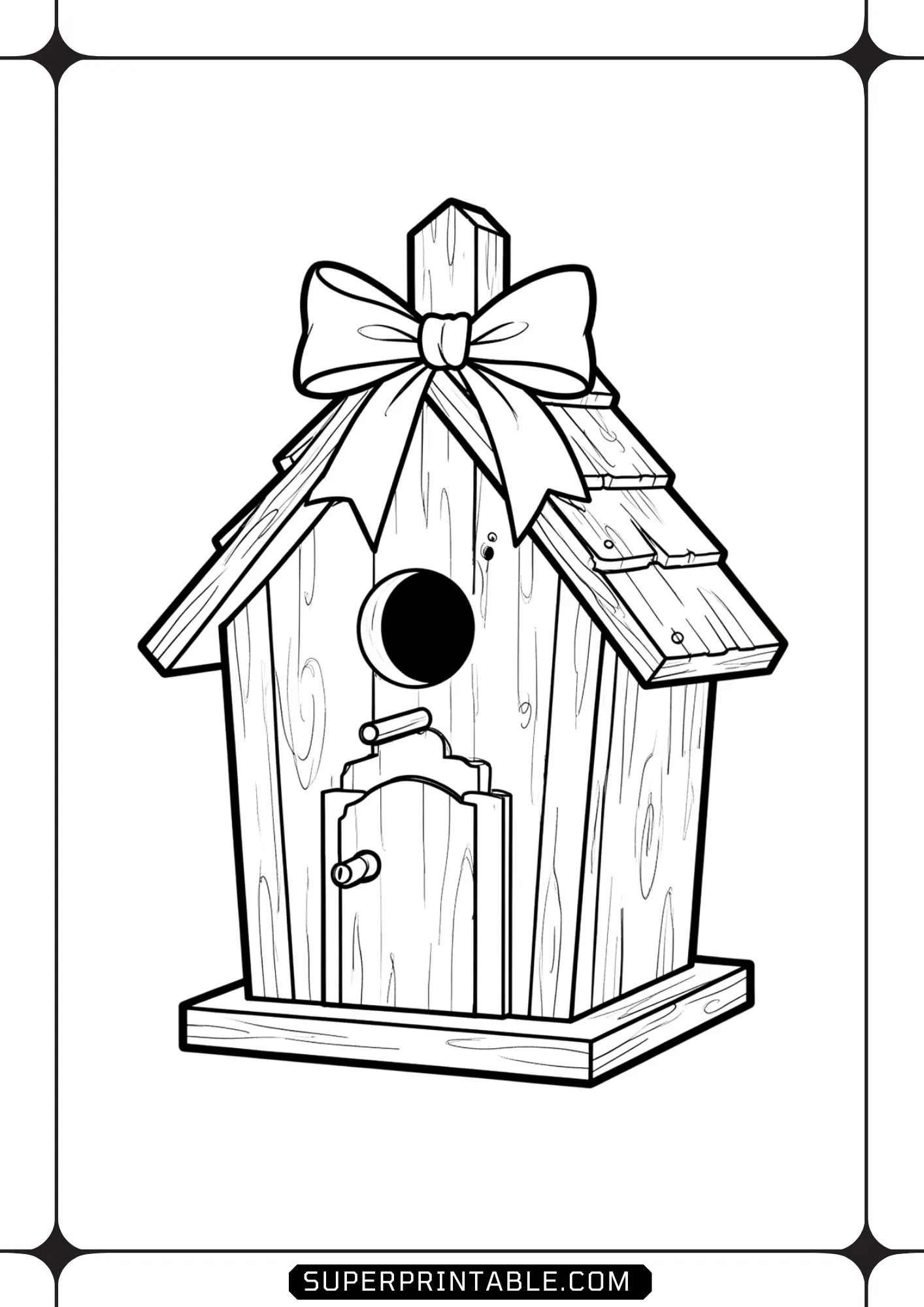 Bunny & Blossoms Coloring Pages 08