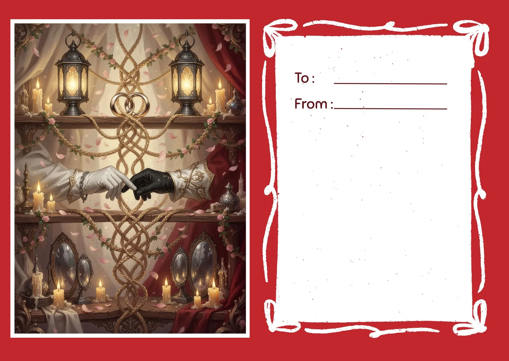 FREE Cute Queen Valentines Invites For Your Girl 3