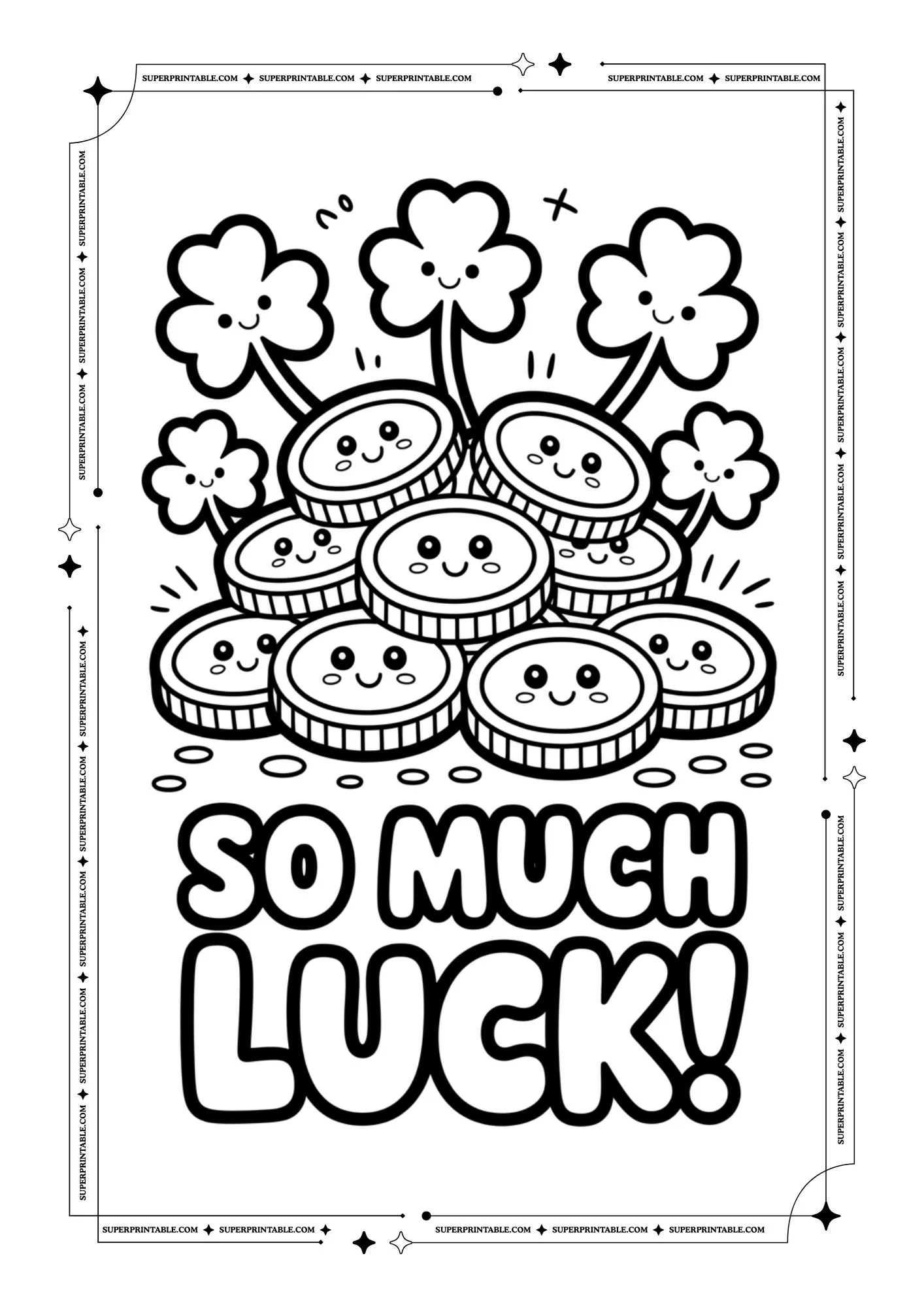 Fun St. Patrick's Day Coloring Pages 14