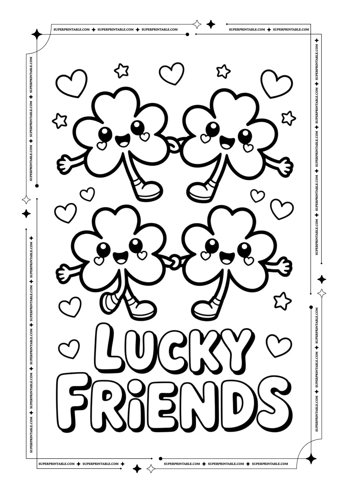 Fun St. Patrick's Day Coloring Pages 03
