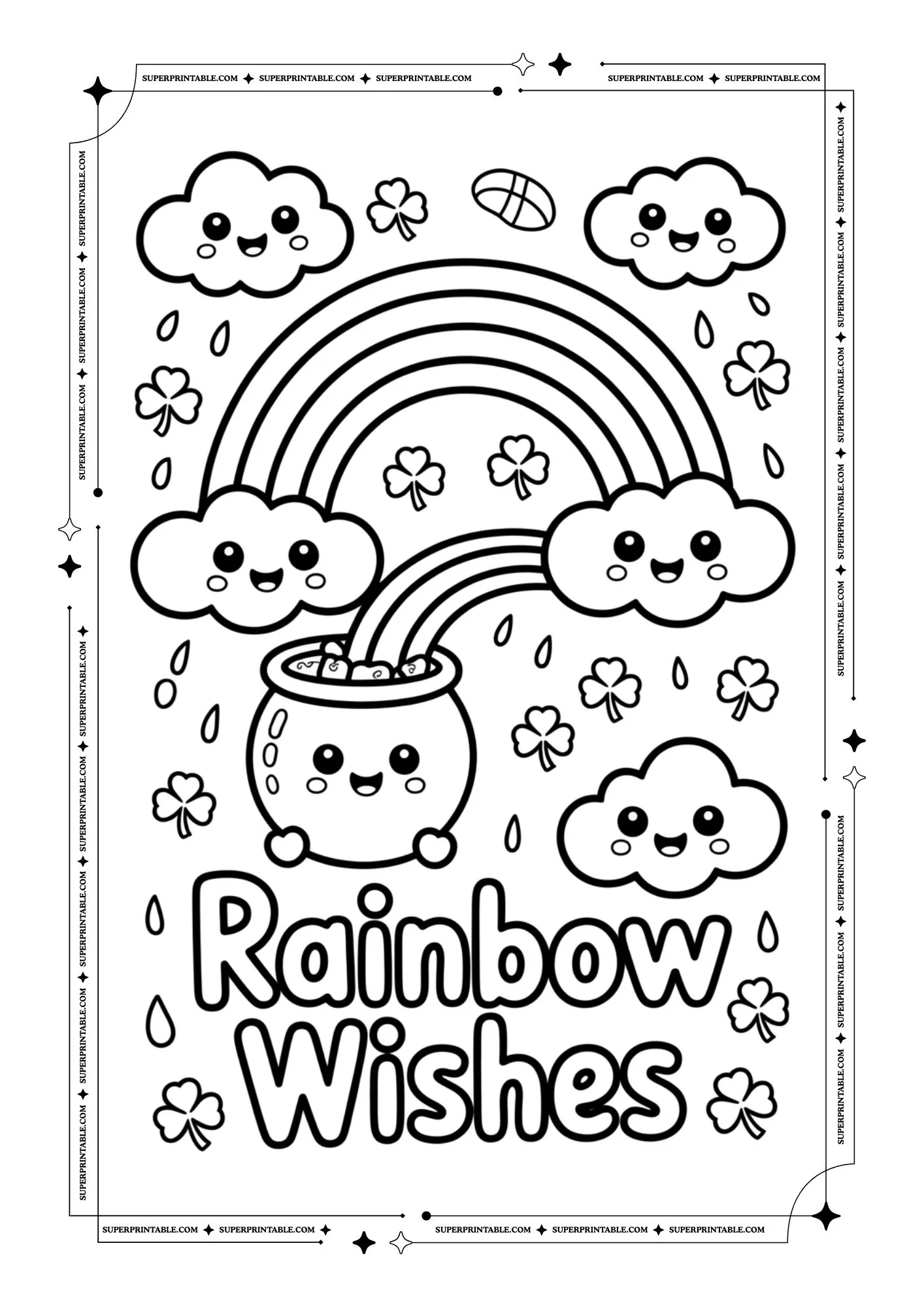 Fun St. Patrick's Day Coloring Pages 06