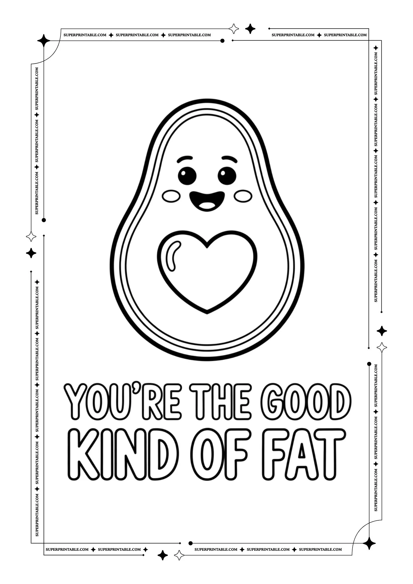 Funny Valentines Puns Coloring Pages 2