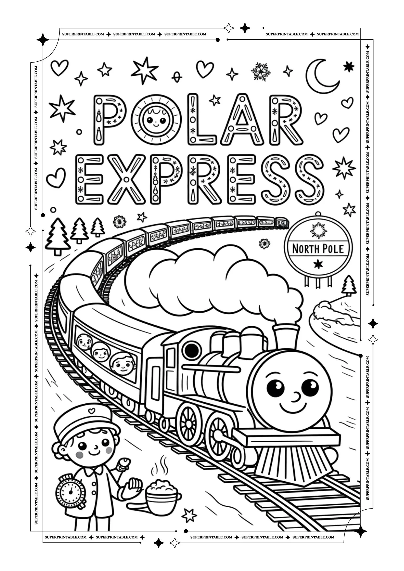Hello December Coloring Pages 10