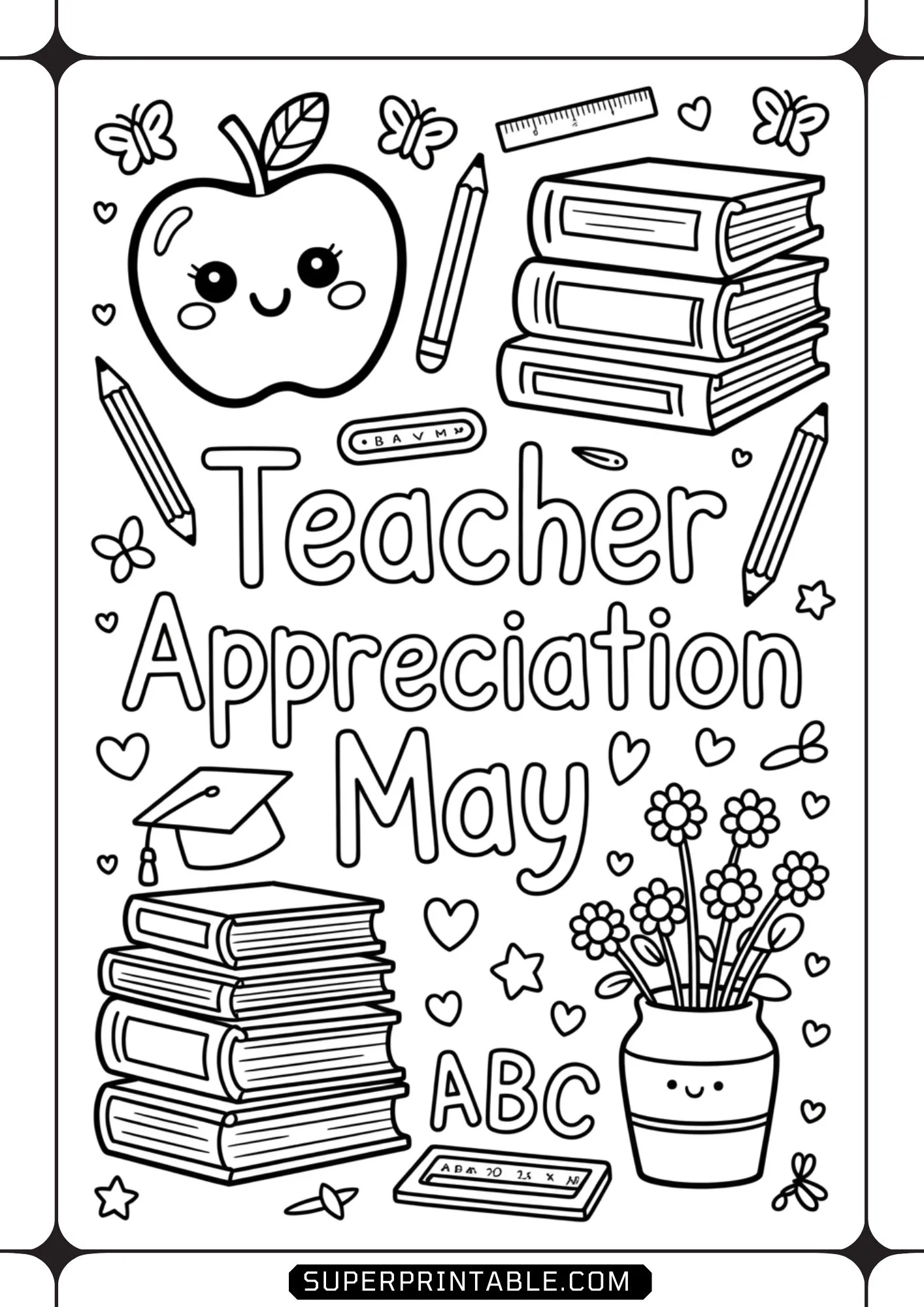 Hello May Coloring Pages 10